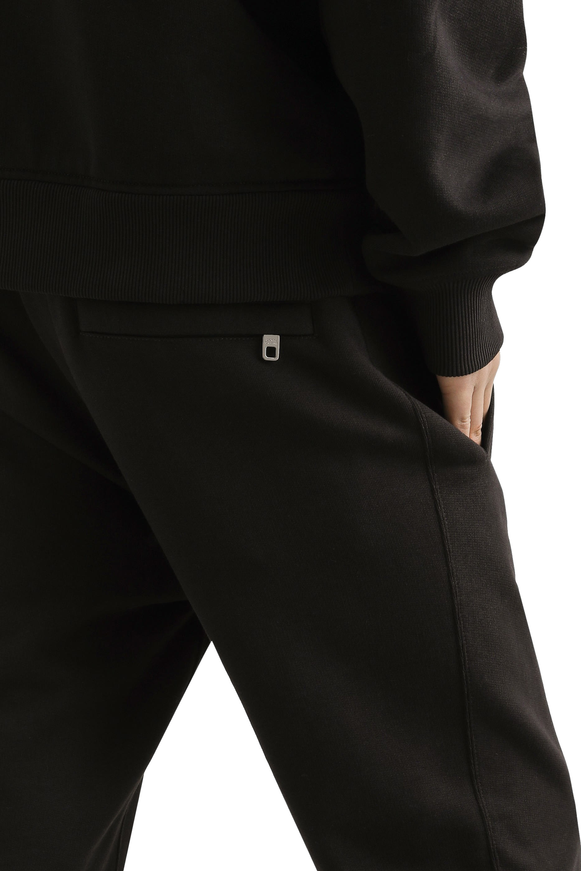 Heraldic Patch Jersey Trousers