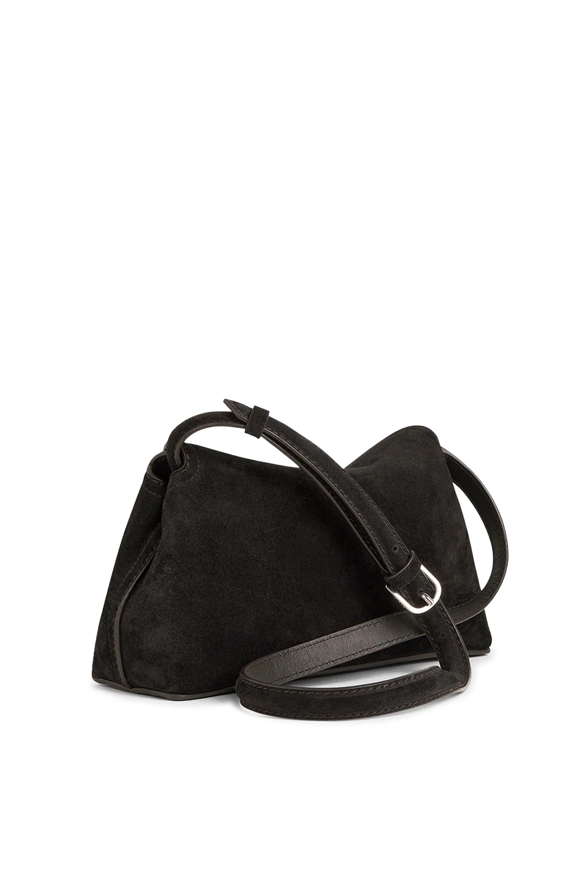 T-Lock Suede Clutch 
