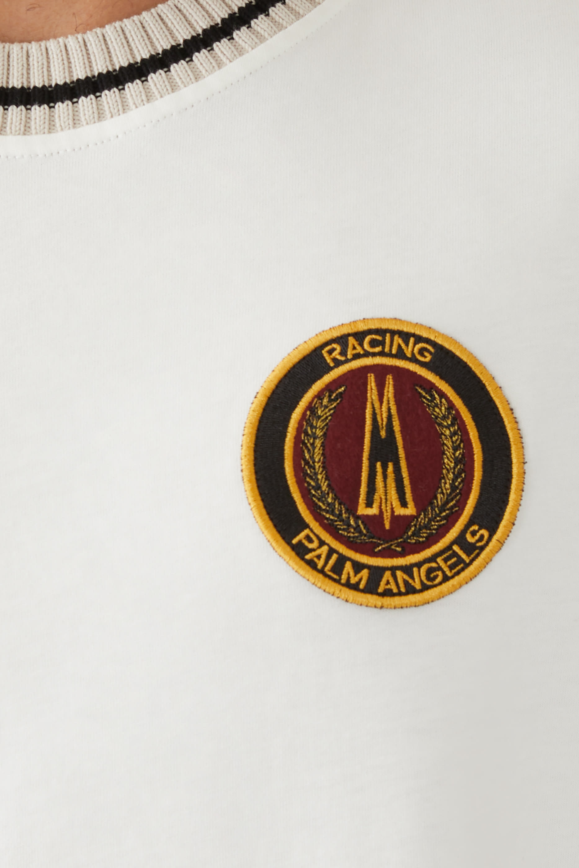 Racing-Inspired Patch T-Shirt