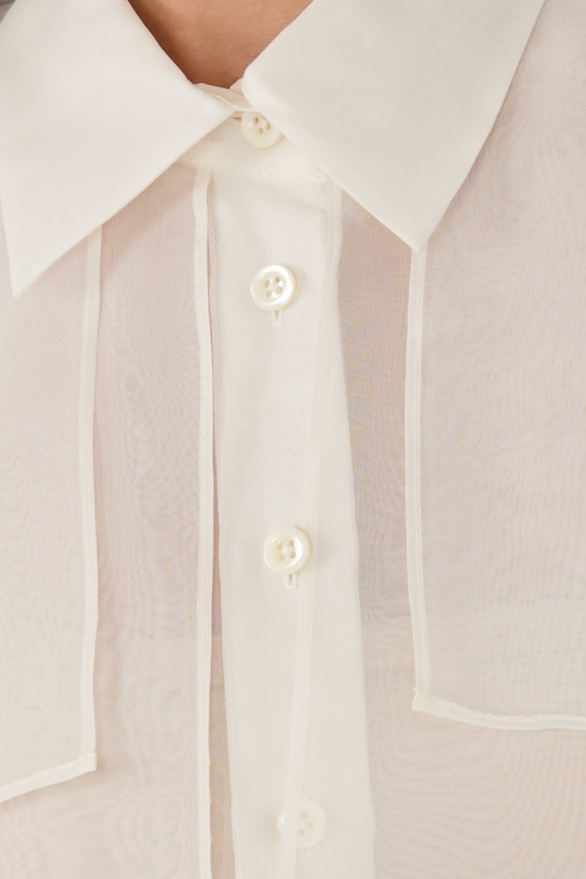 The Organza Cape Top