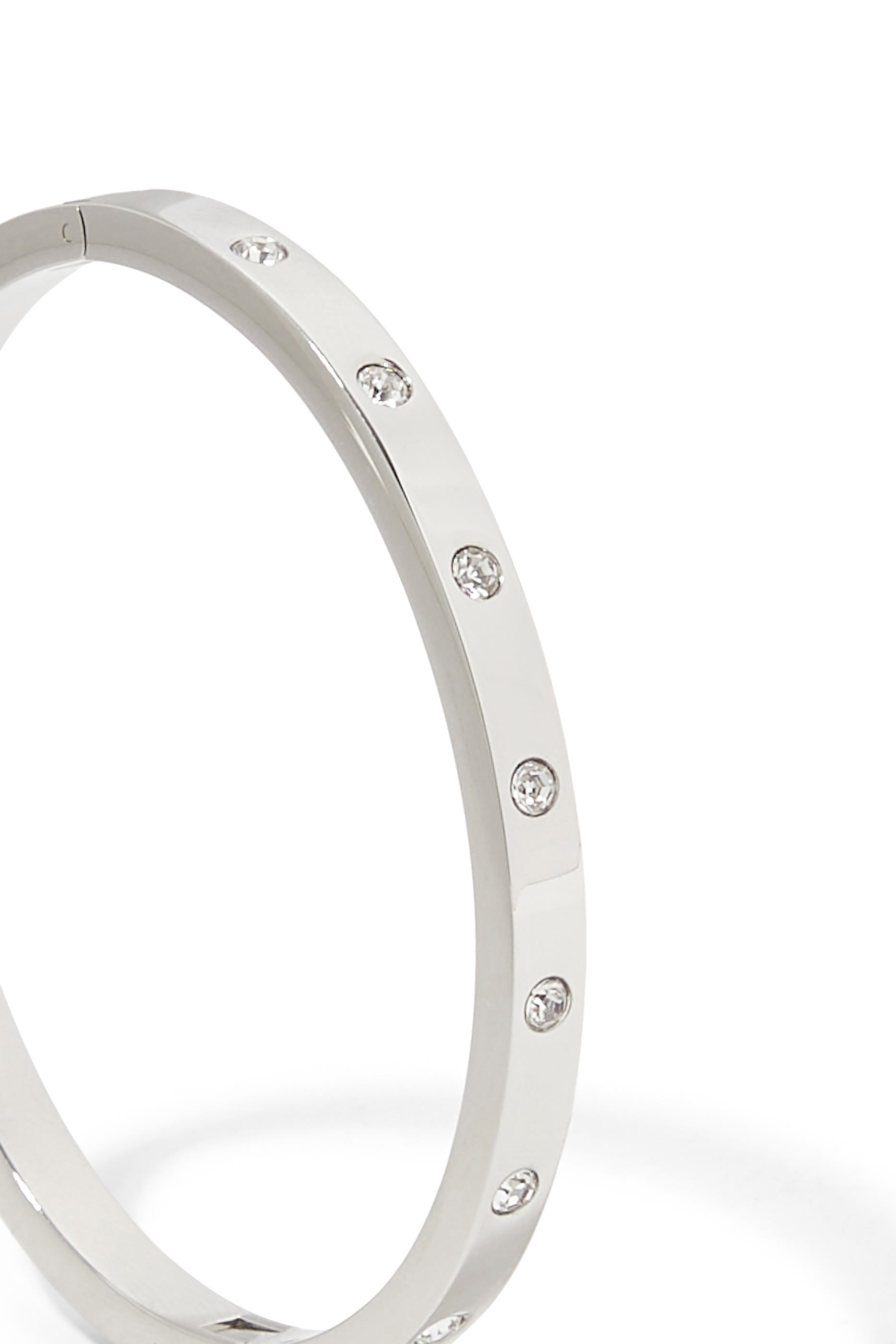 Set In Stone Hinged Bangle