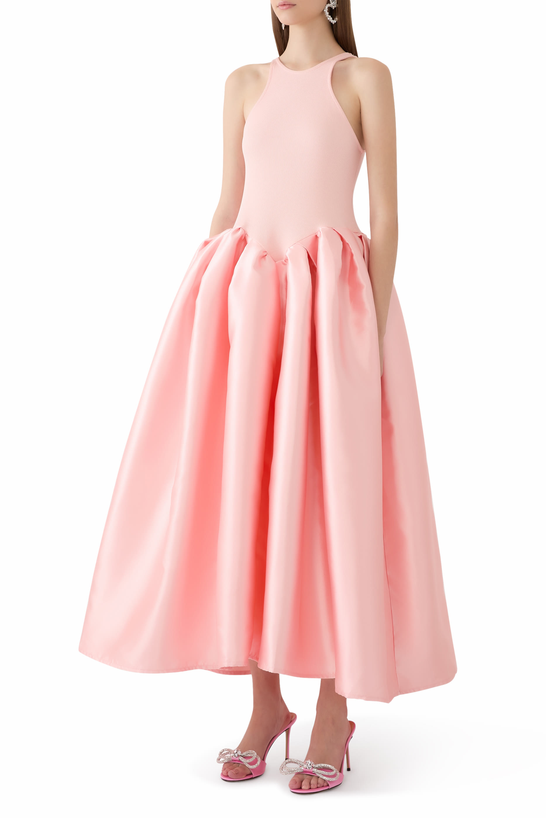 Full Skirt Tank Top Dress