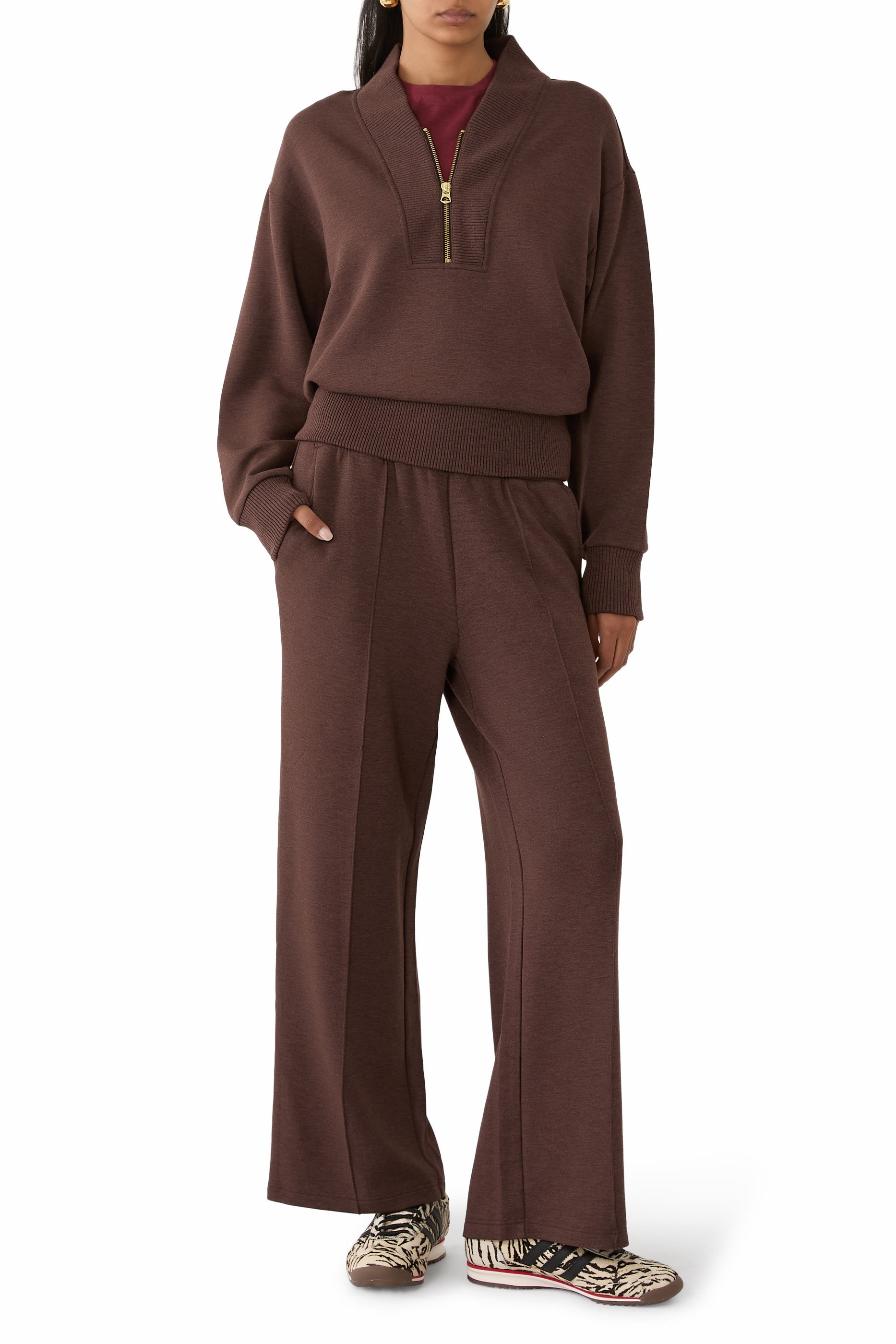 Sally Half-Zip Sweat