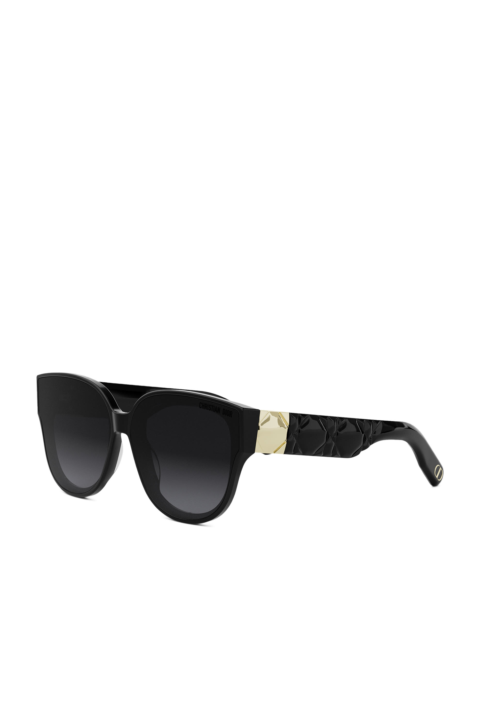 Lady 95.22 R3I Black Round Sunglasses