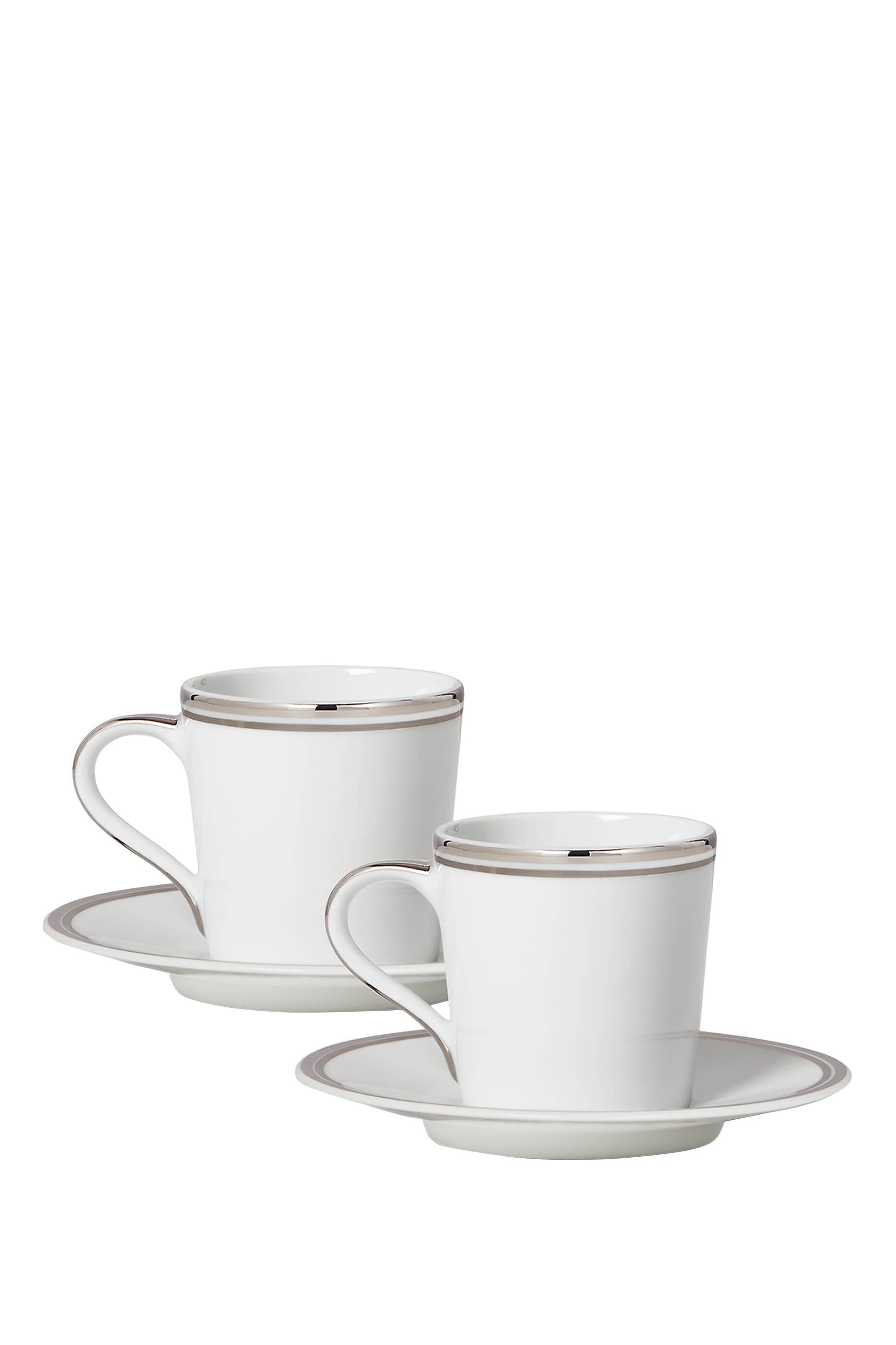 Espresso Cups and Saucer, Set of 2