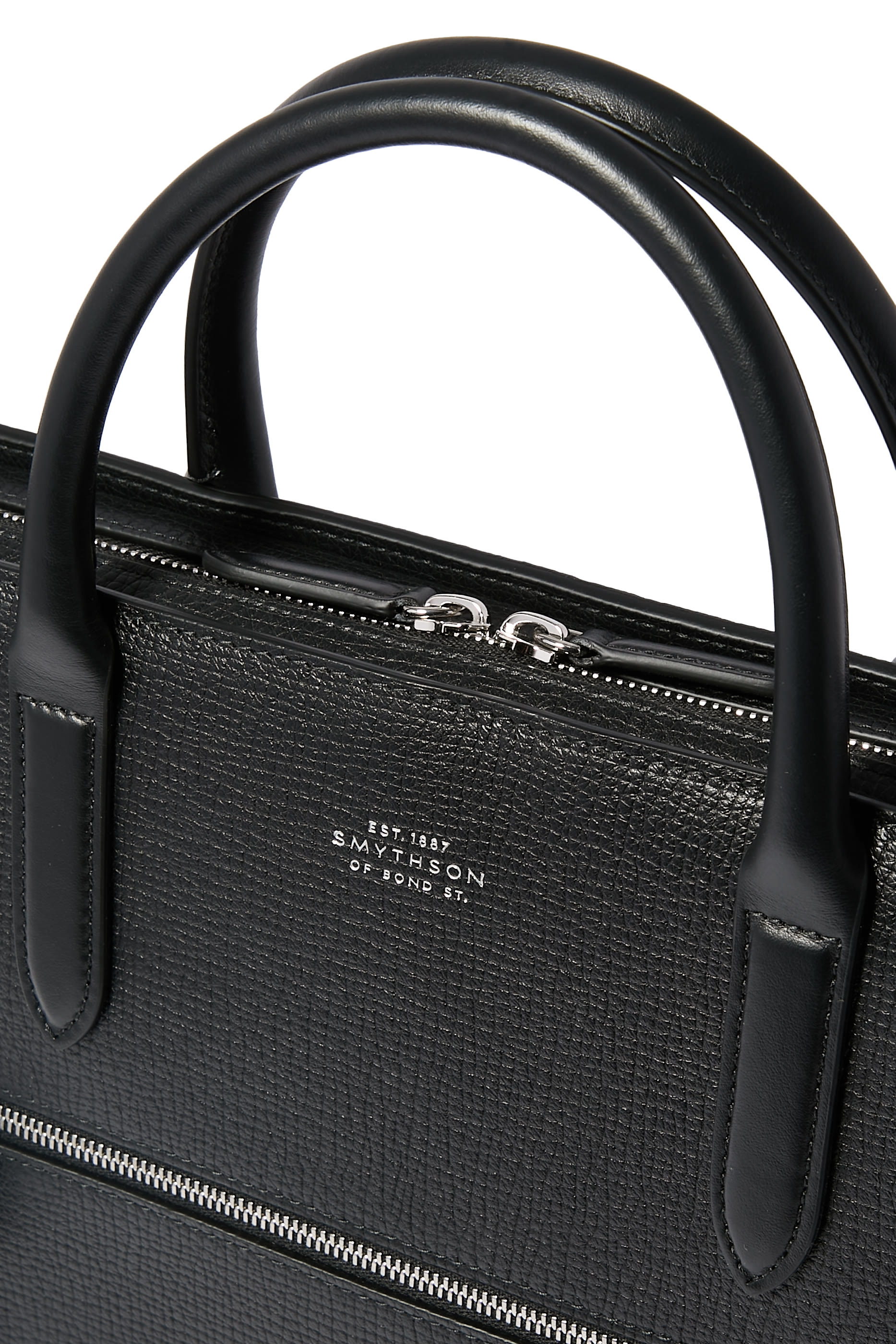 Ultra Slim Briefcase with Zip Front in Ludlow