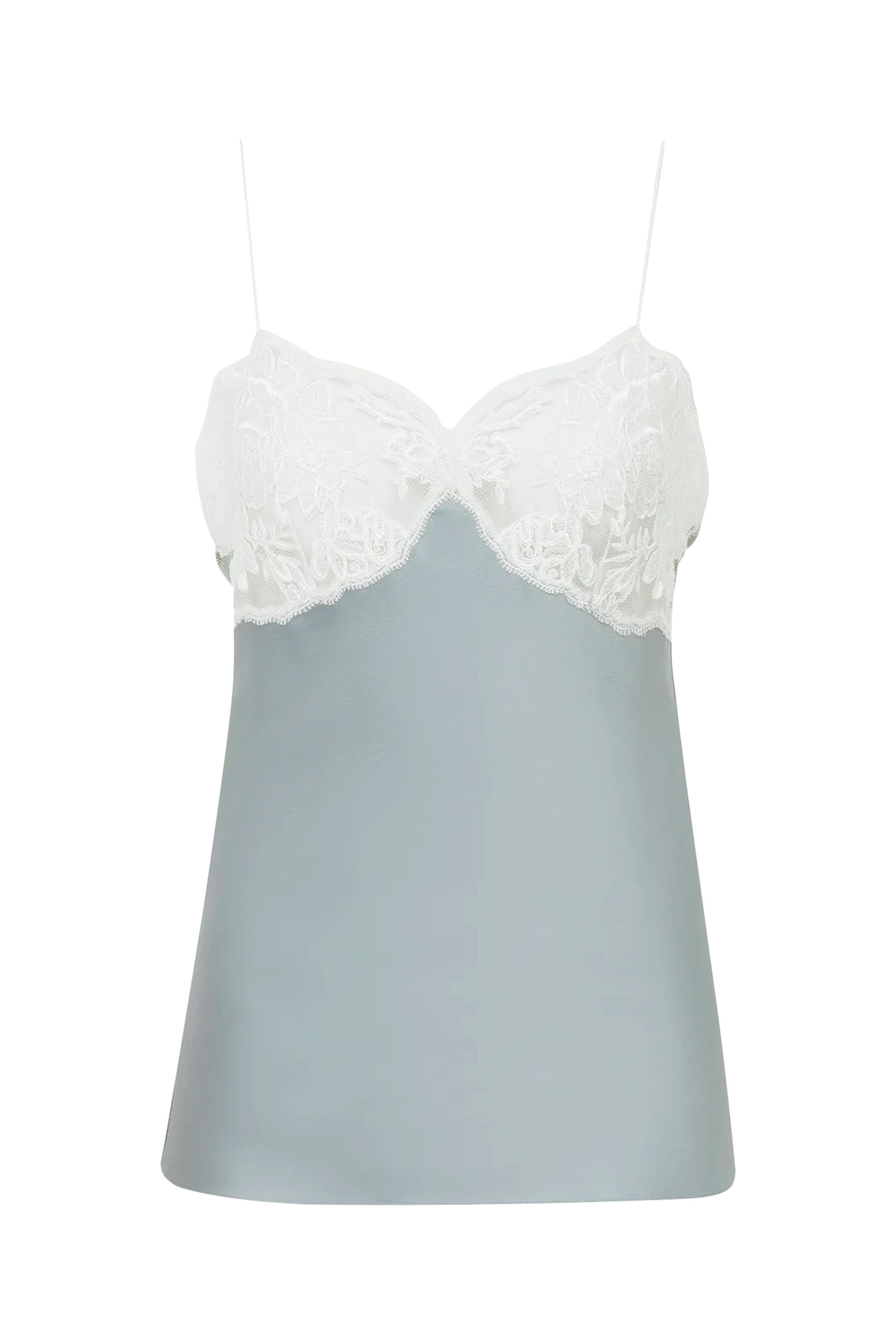 Camisole Top in Satin & Lace