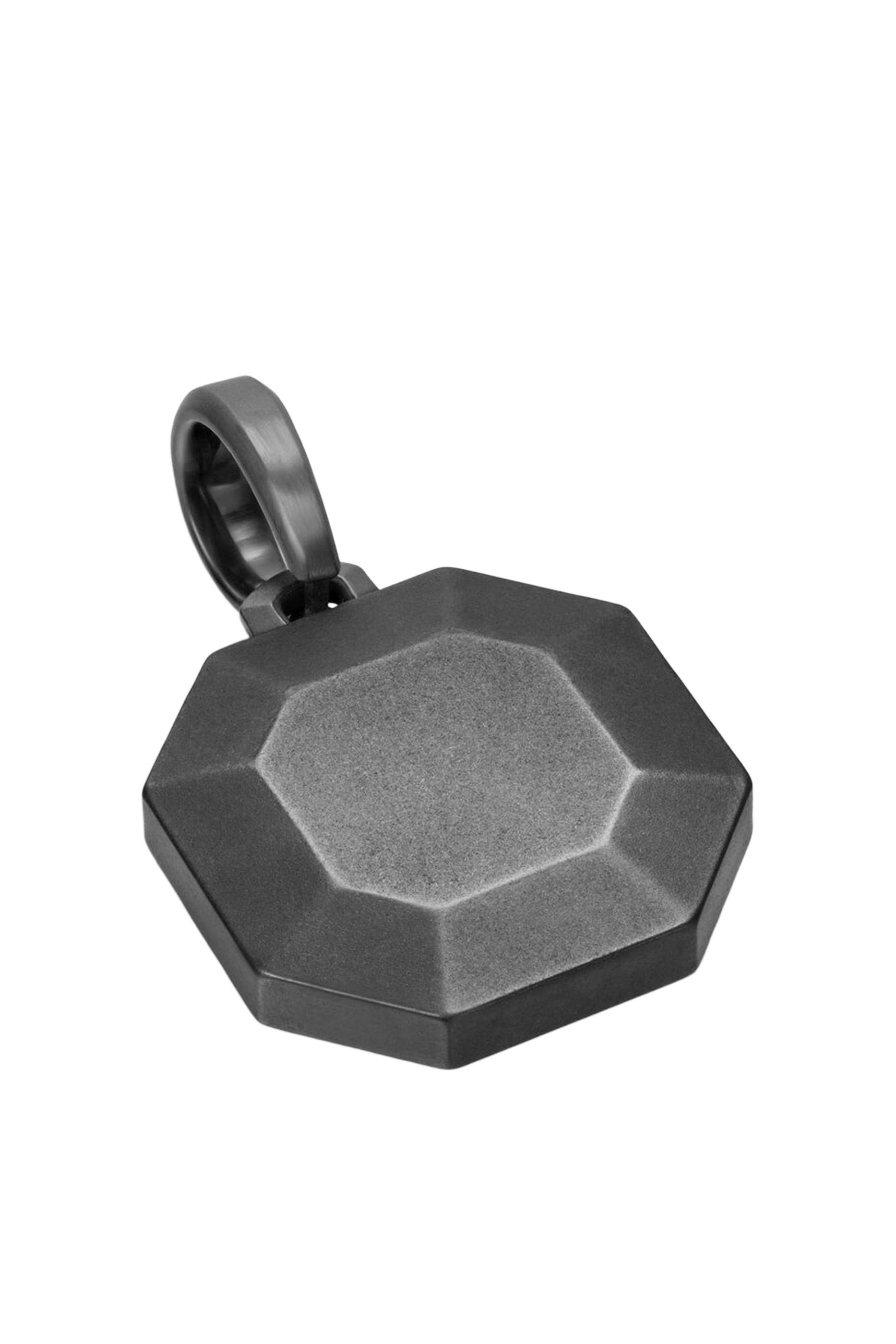 Faceted Stone Amulet, Titanium