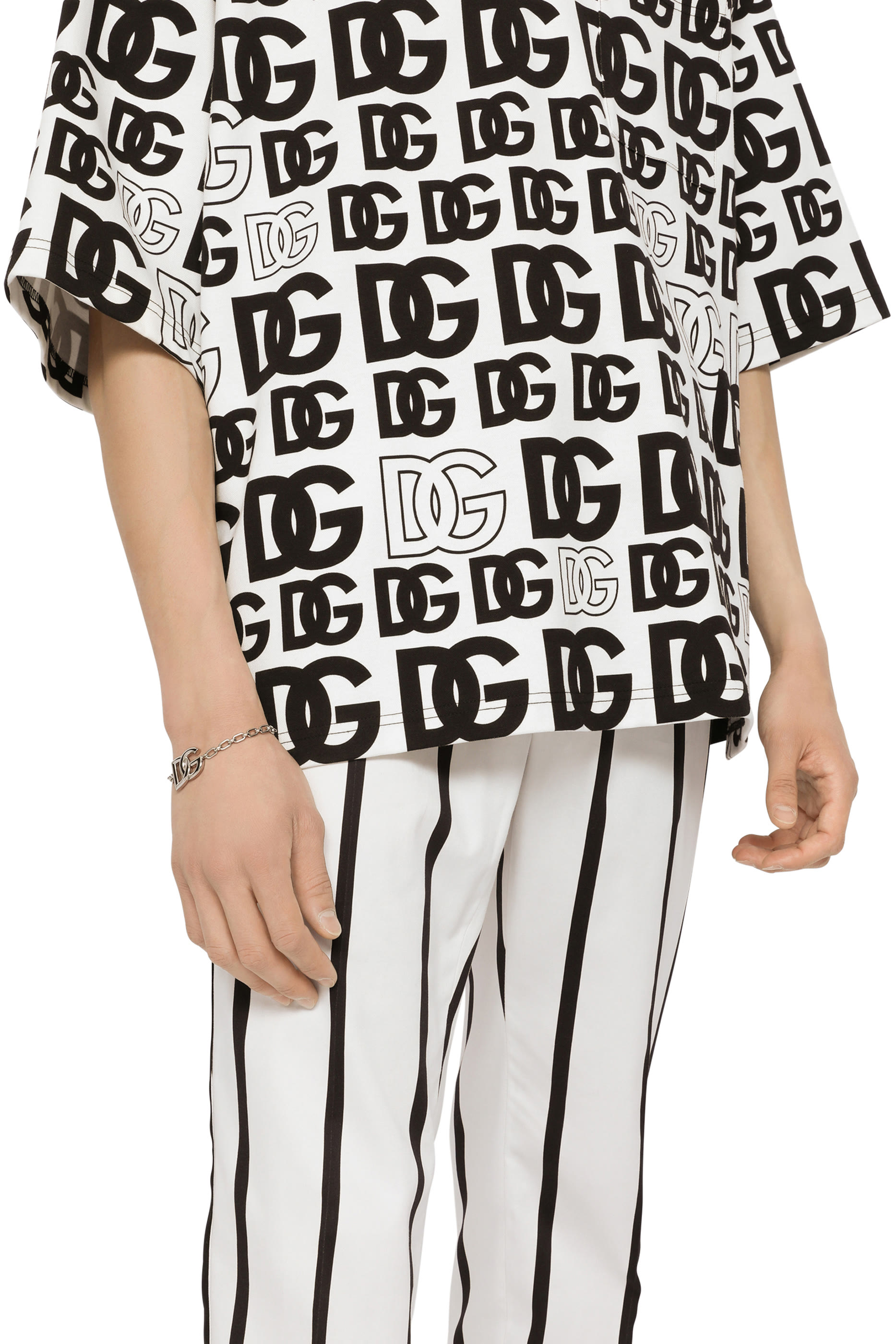 Link Bracelet with DG Logo