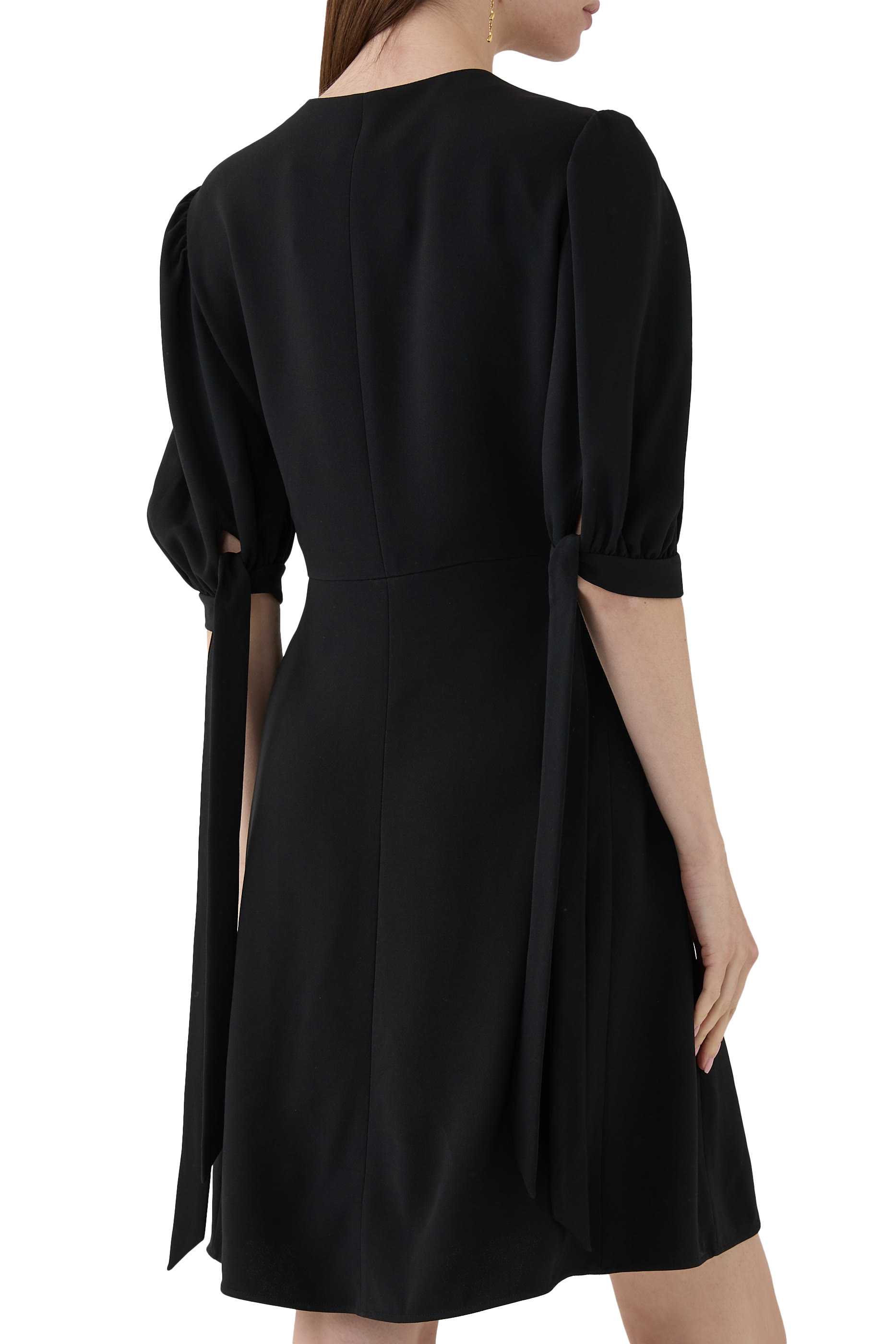 A-Line Crepe Dress