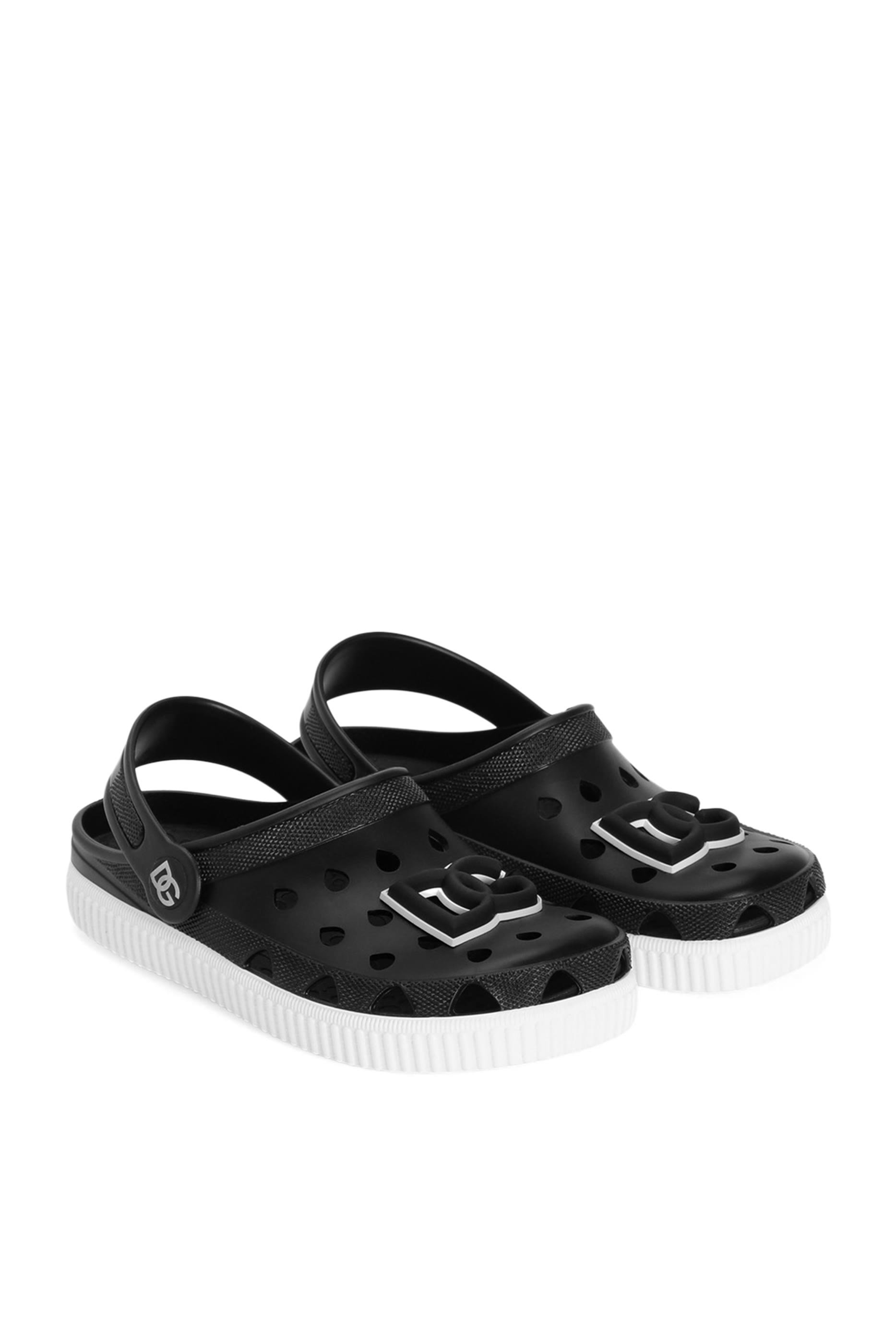 Kids DG Logo Rubber Slip-Ons