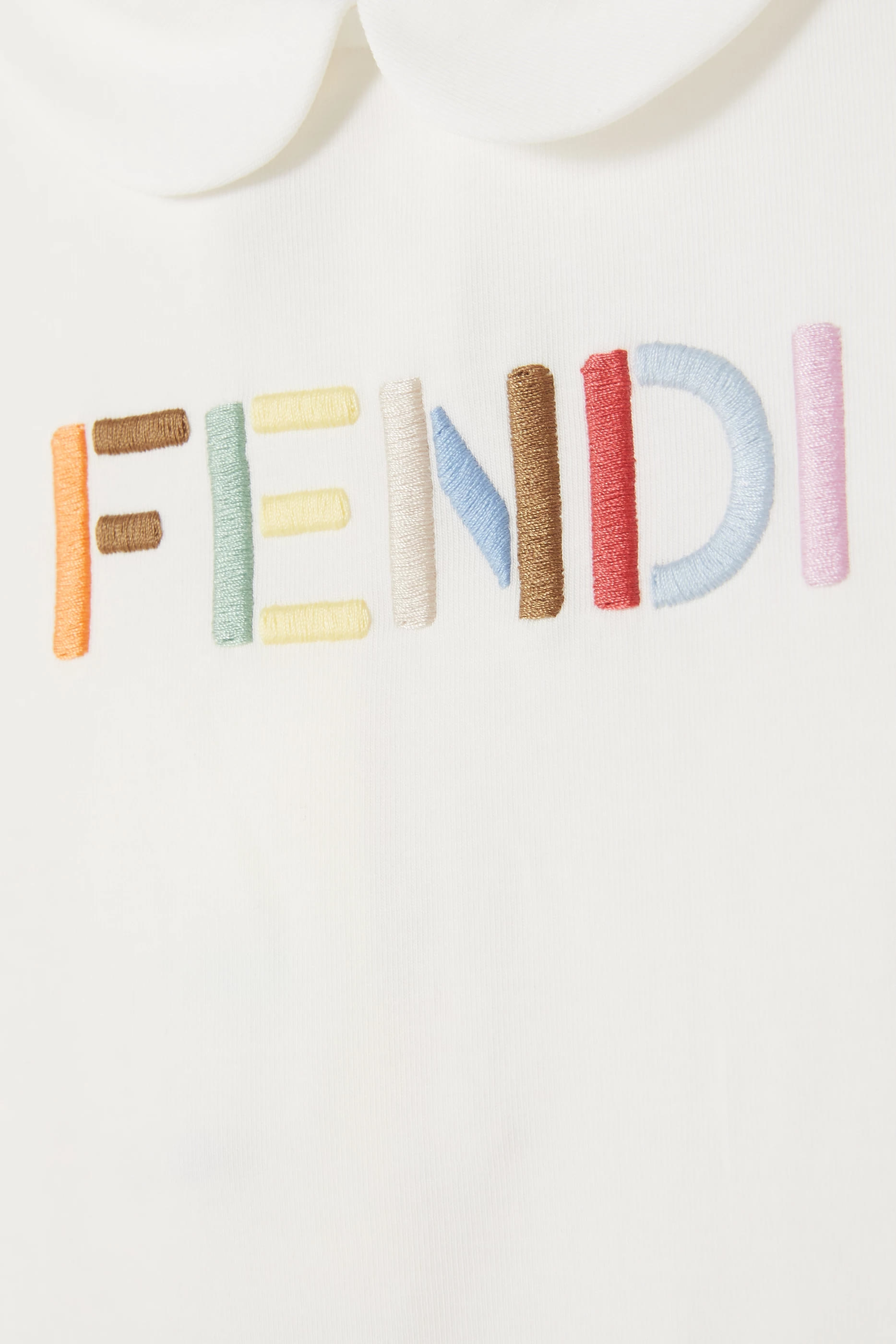 Kids Logo-Embroidered Romper Set