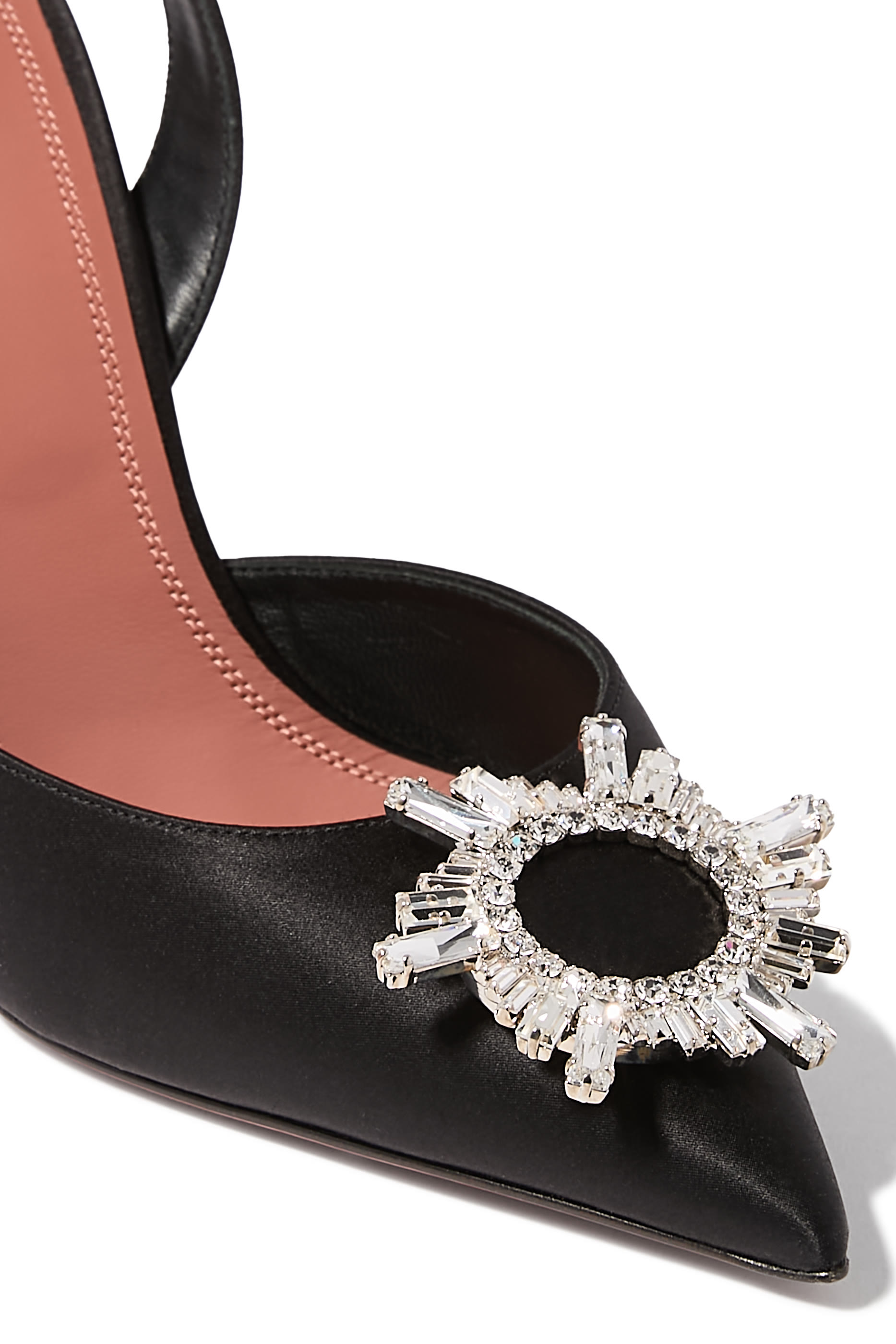  Begum Nappa Leather 95 Slingback Pumps