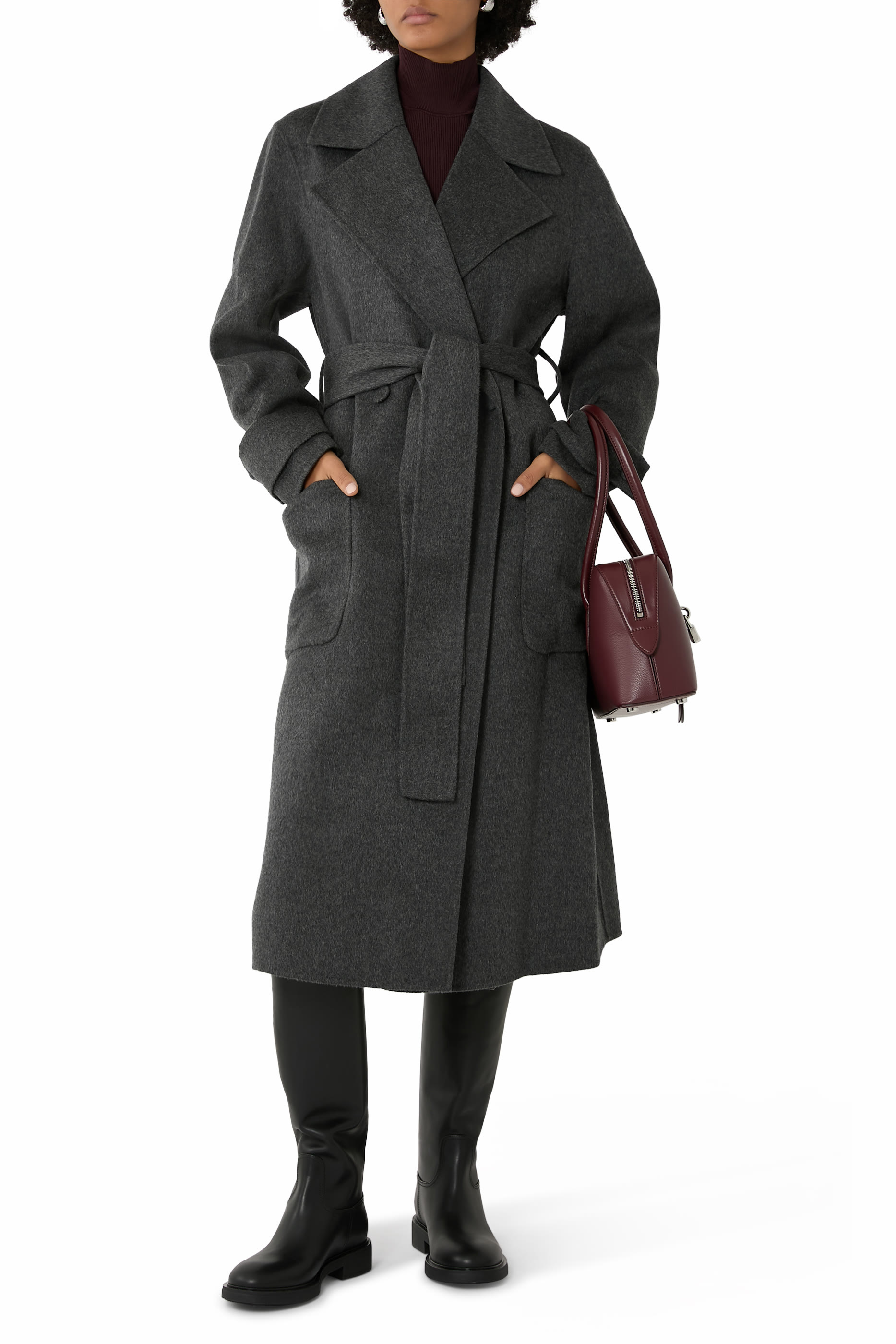 Arline Double Face Cashmere Coat