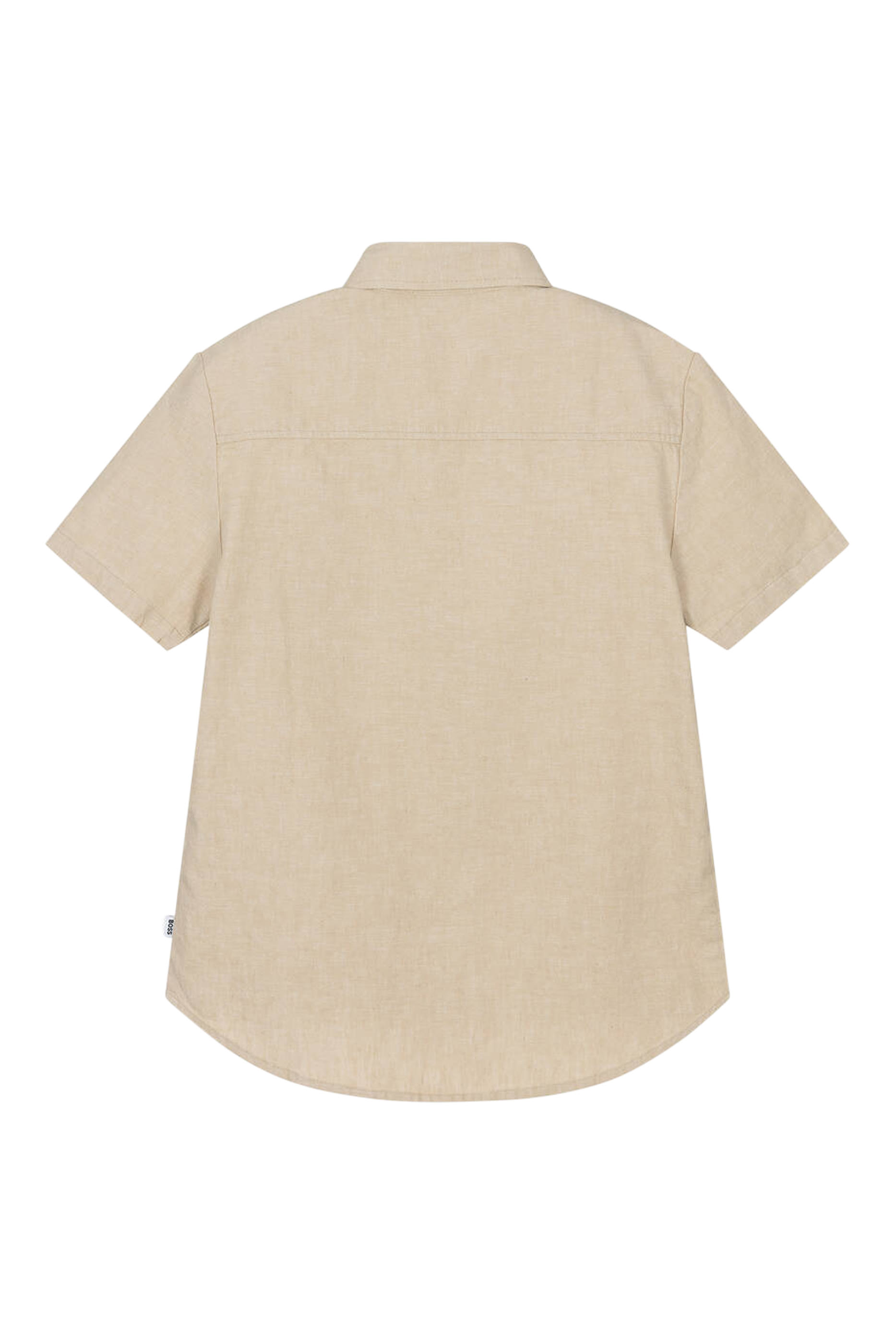 Kids Logo Linen Shirt