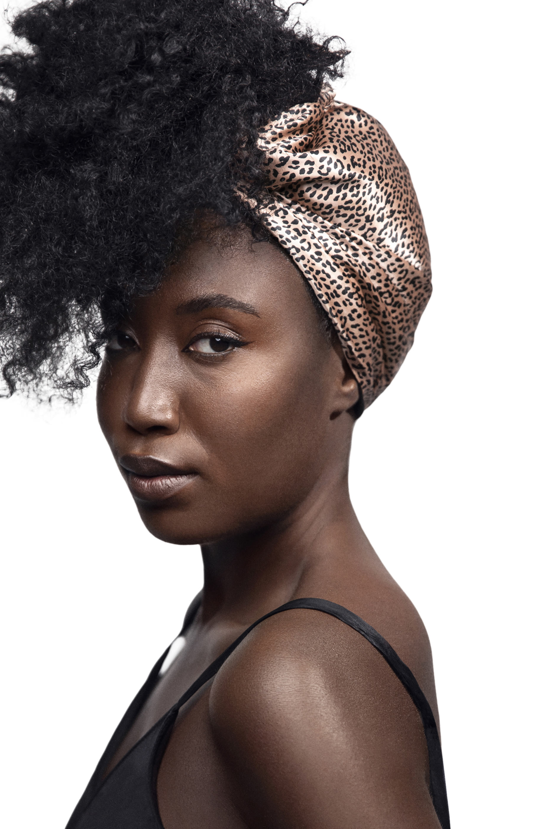 Wild Leopard Hair Wrap