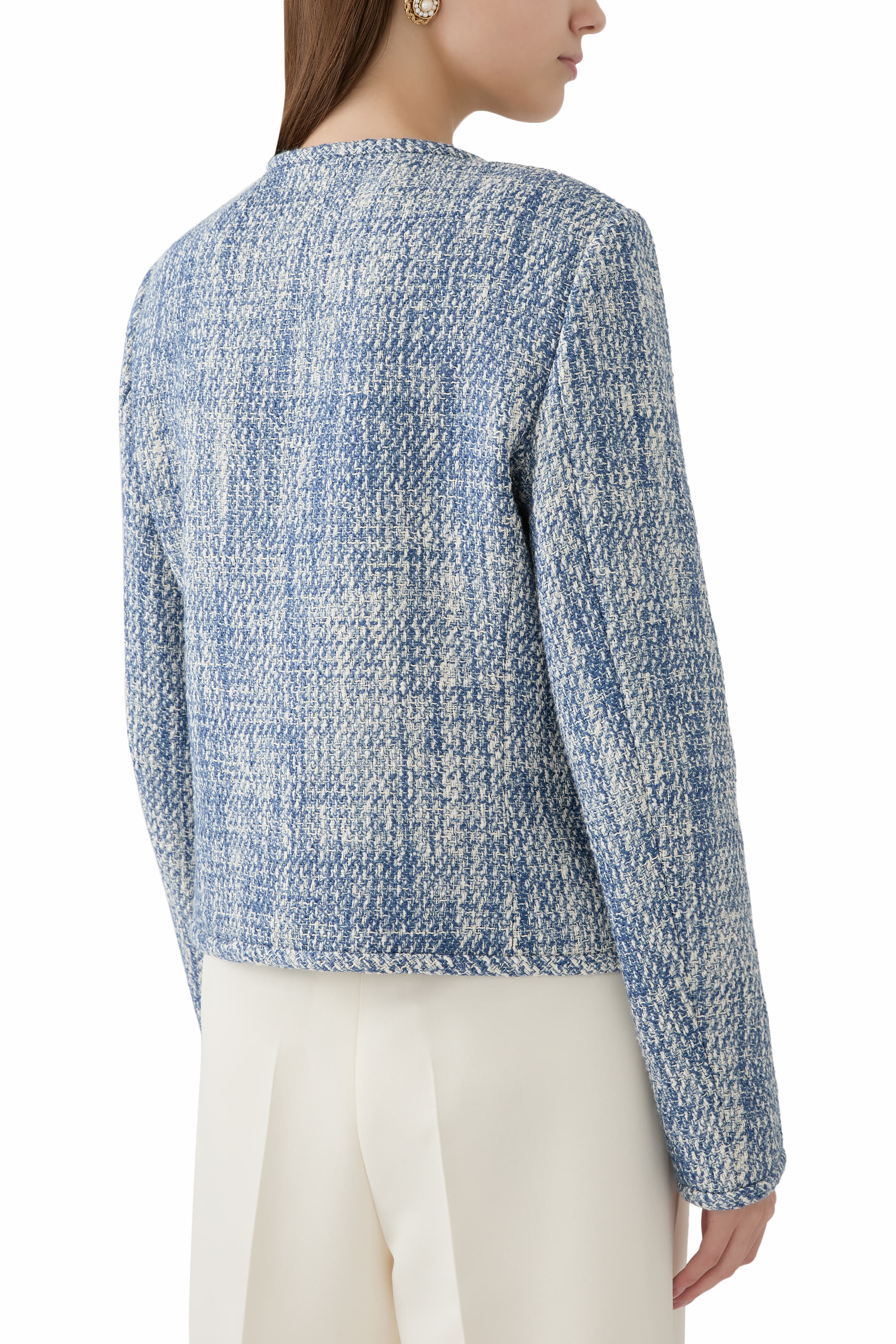 Cardigan Jacket in Tweed