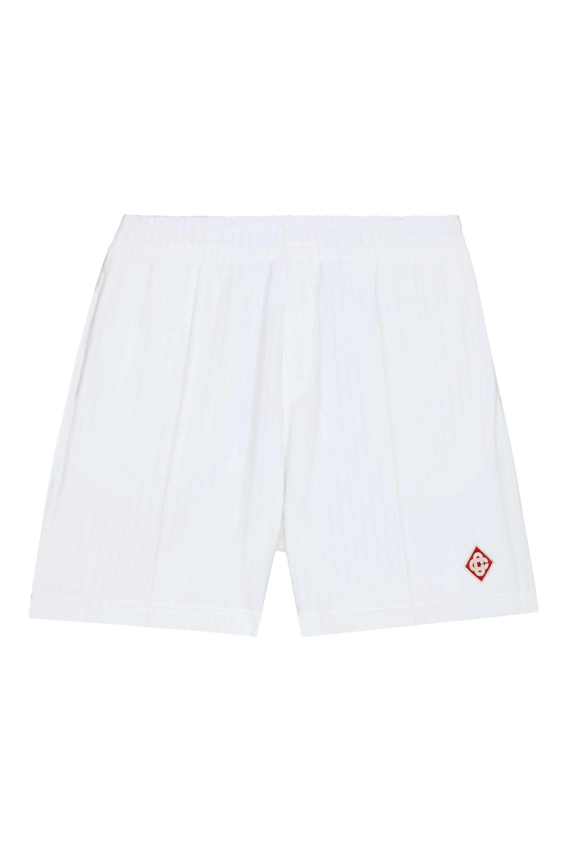 Logo Striped Shorts