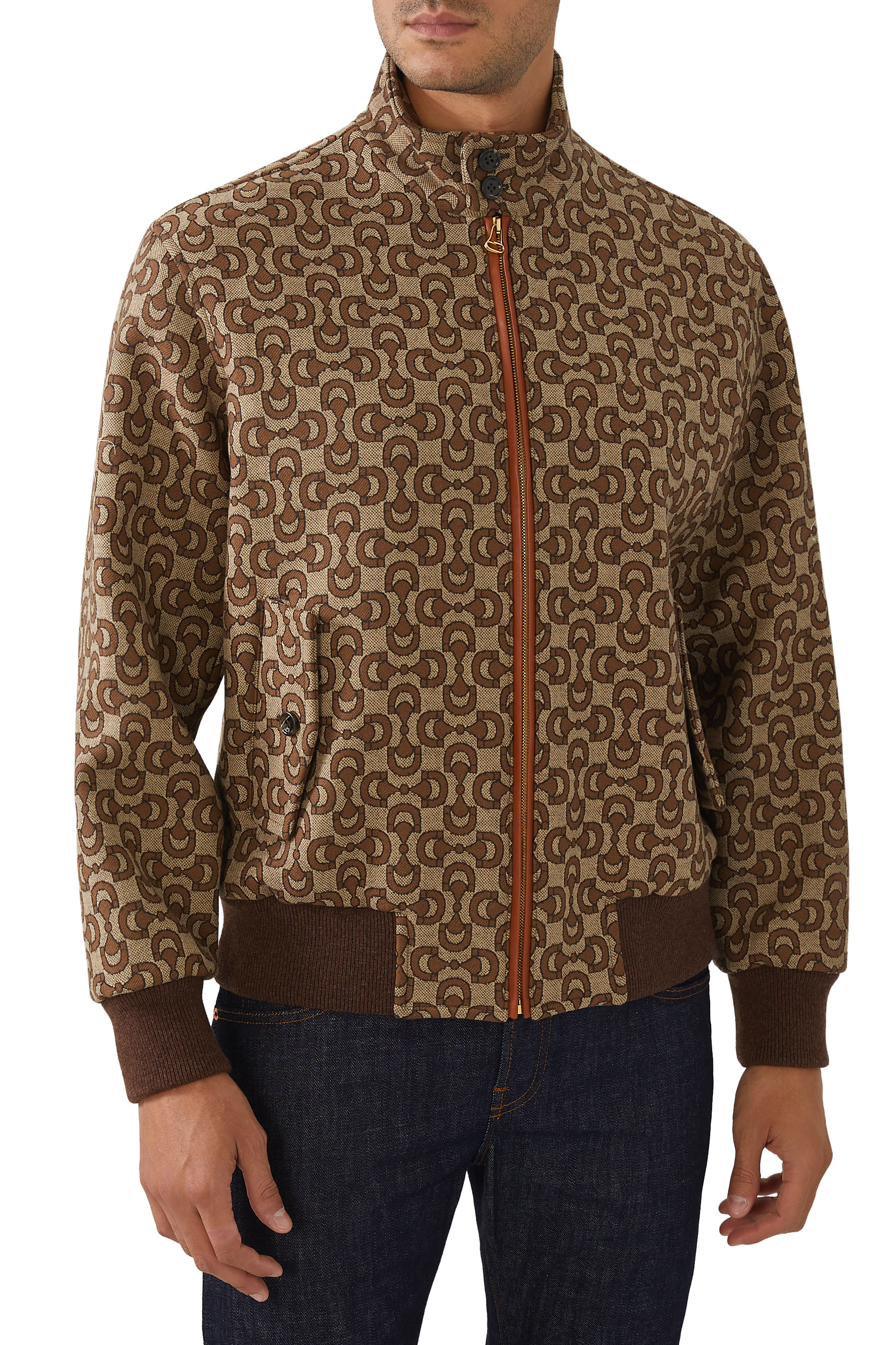 Interlock Logo Canvas Jacket