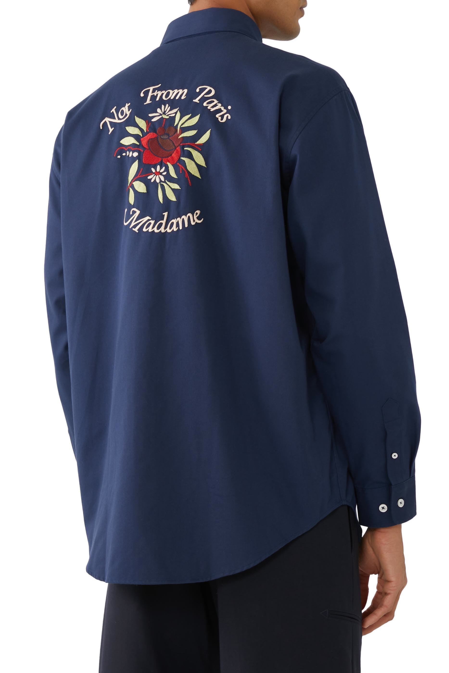 La Chemise Slogan Fleurs