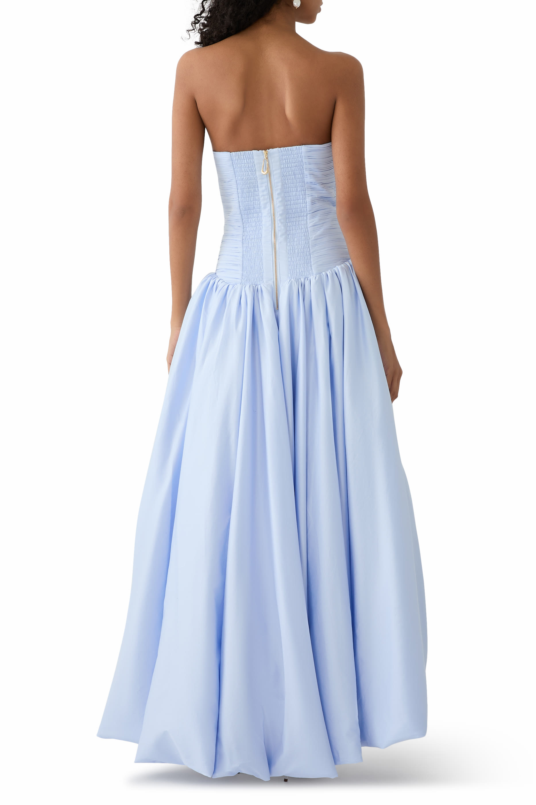 Violette Bubble Hem Maxi Dress
