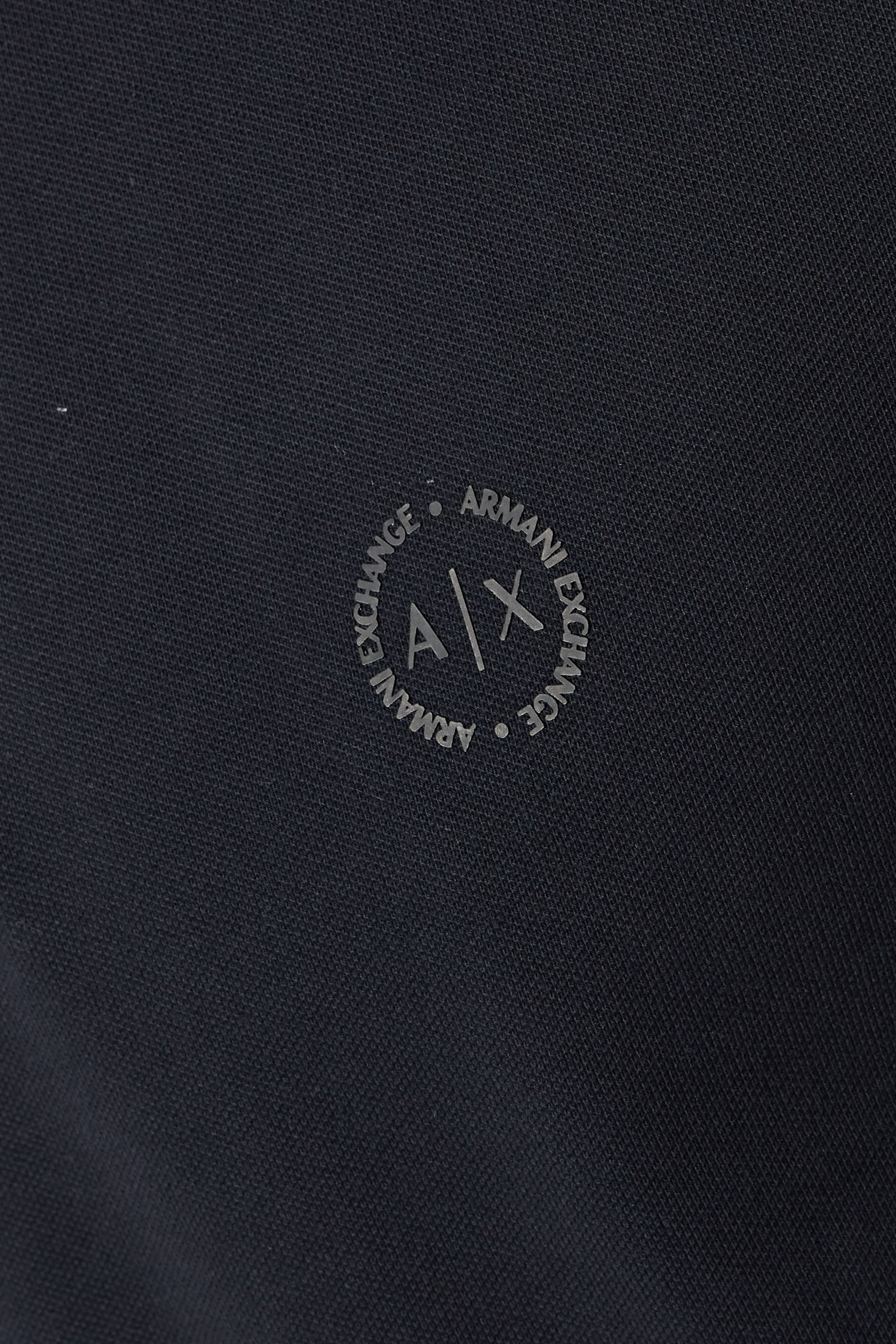 Circle Logo Stretch Cotton Polo Shirt