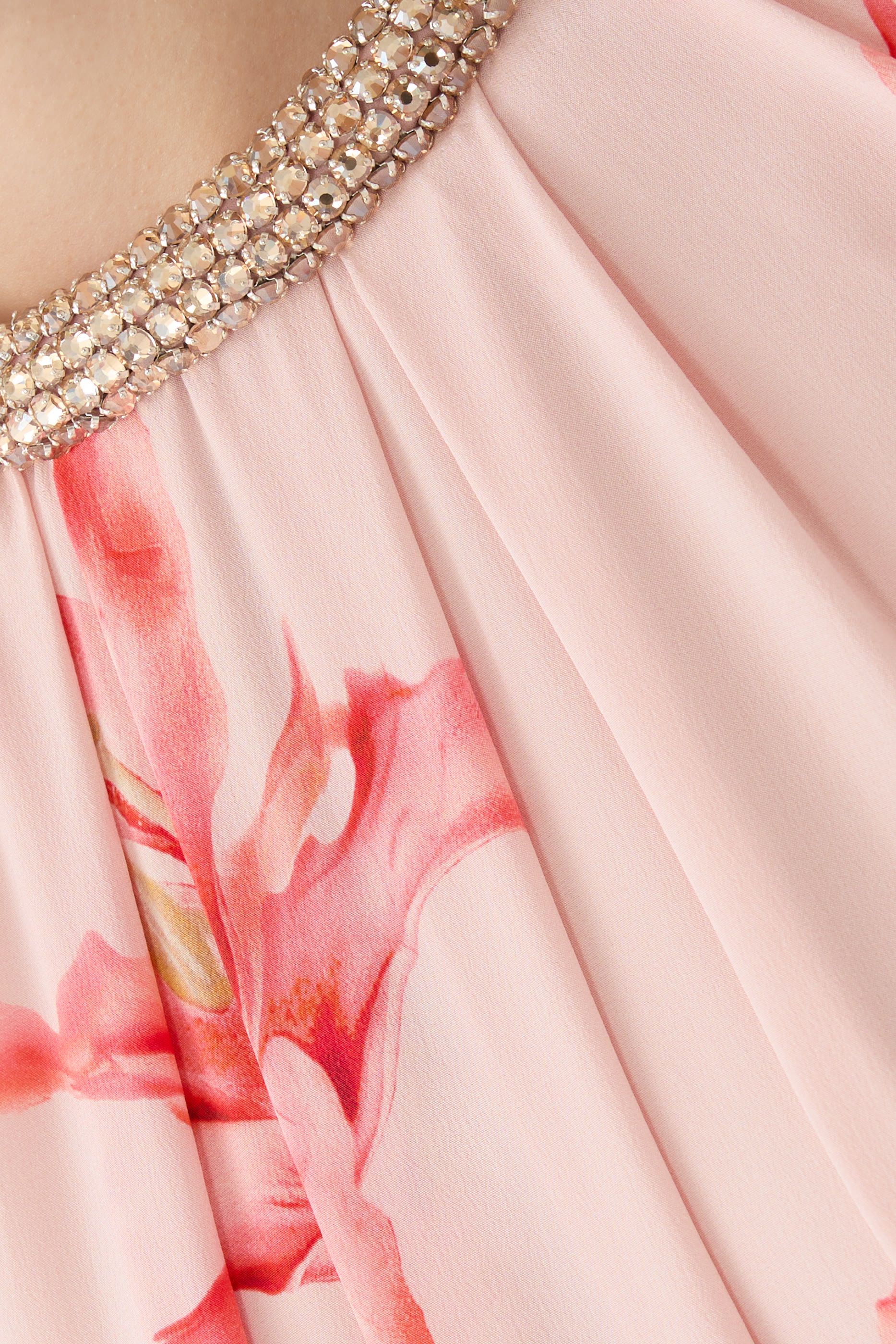 Flame Lily Long Tunic Dress