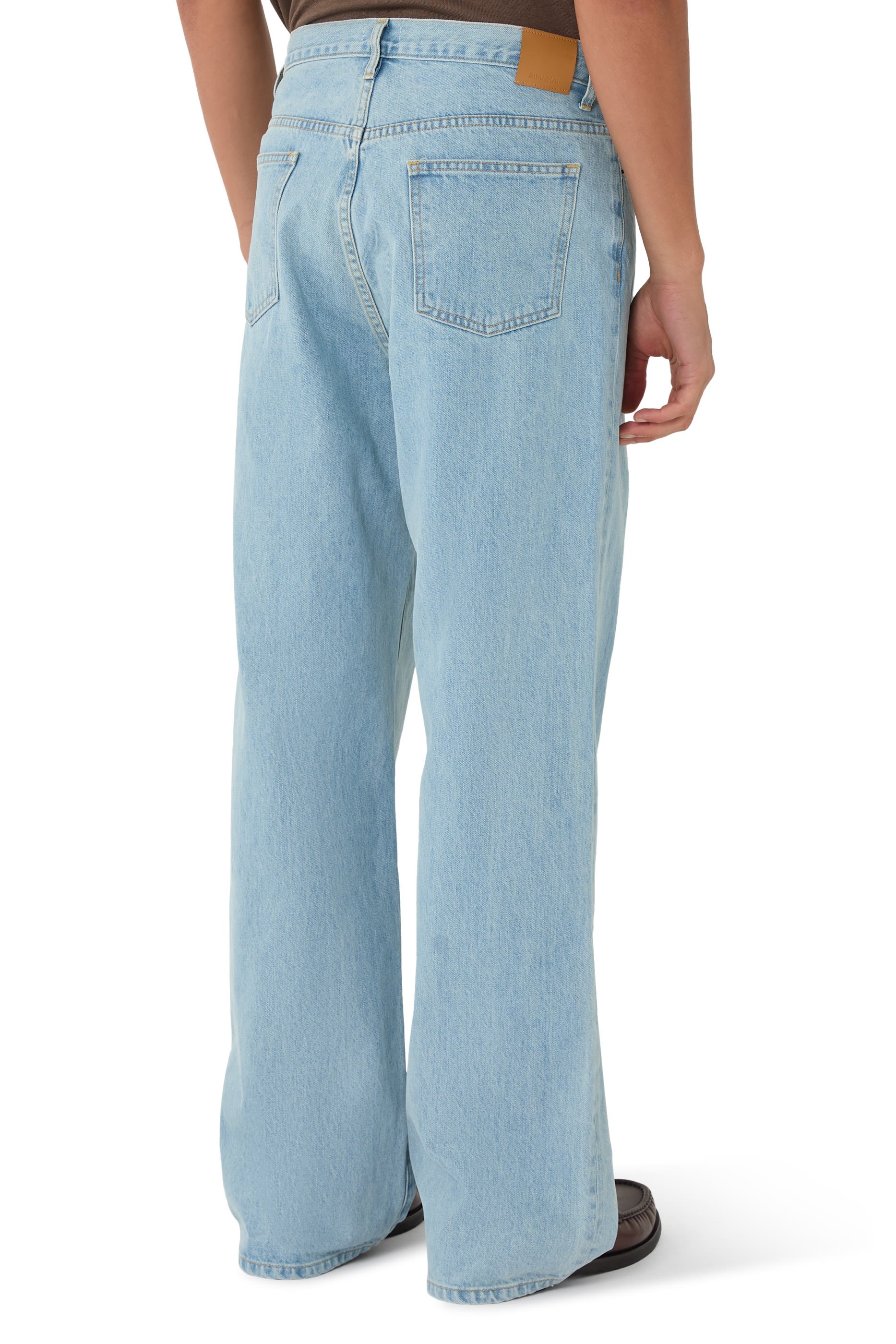 Poe Wide-Leg Jeans