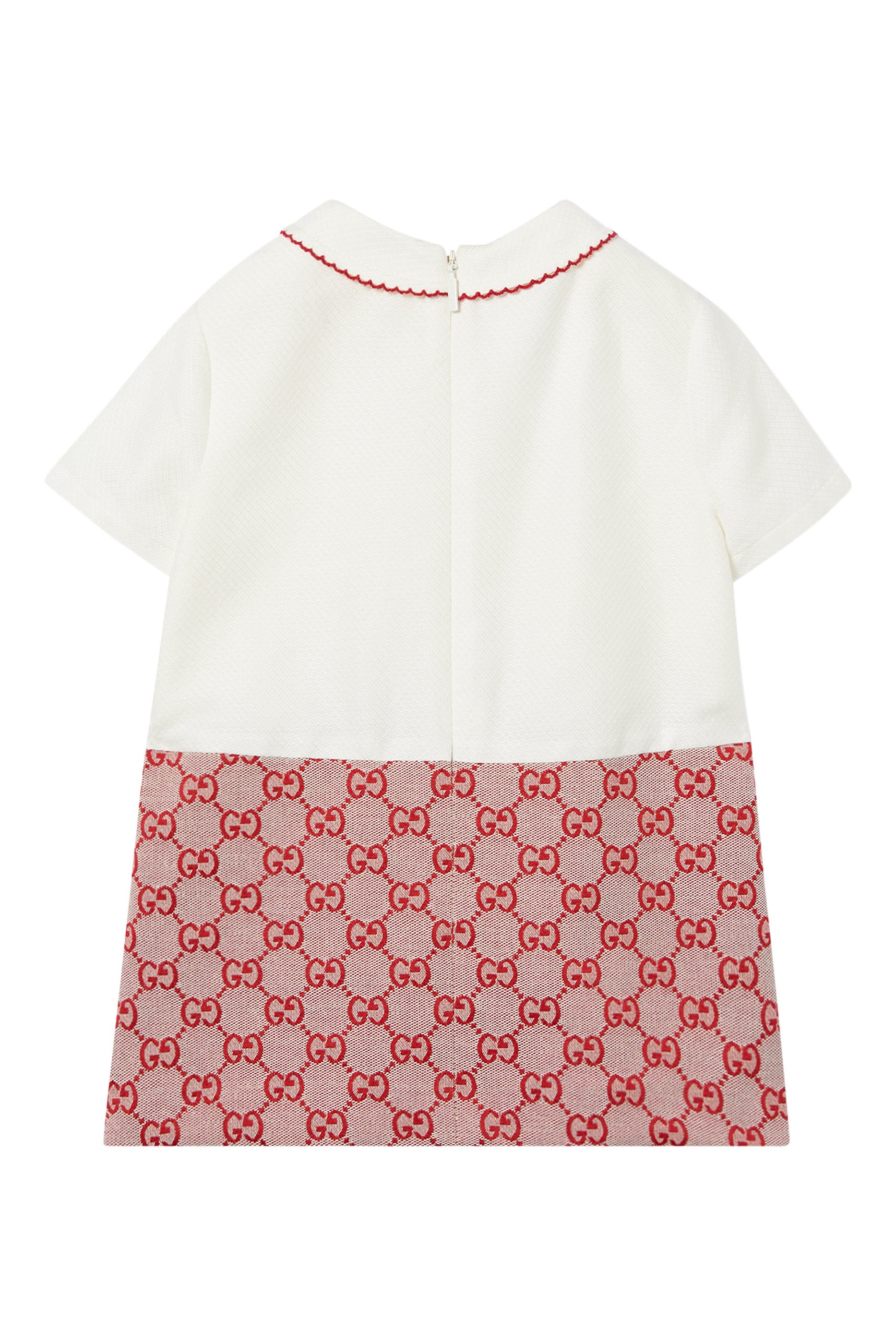 Kids GG Canvas Dress
