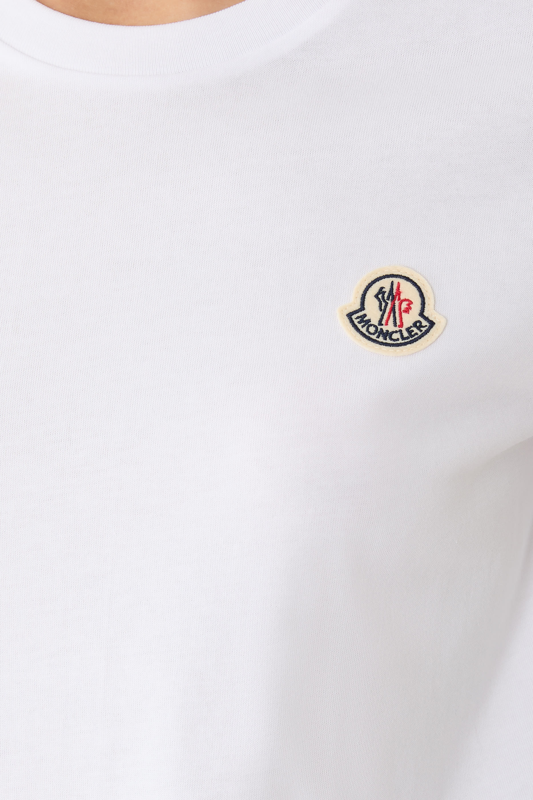 Logo Patch Cotton T-Shirt (Pack of Three) 