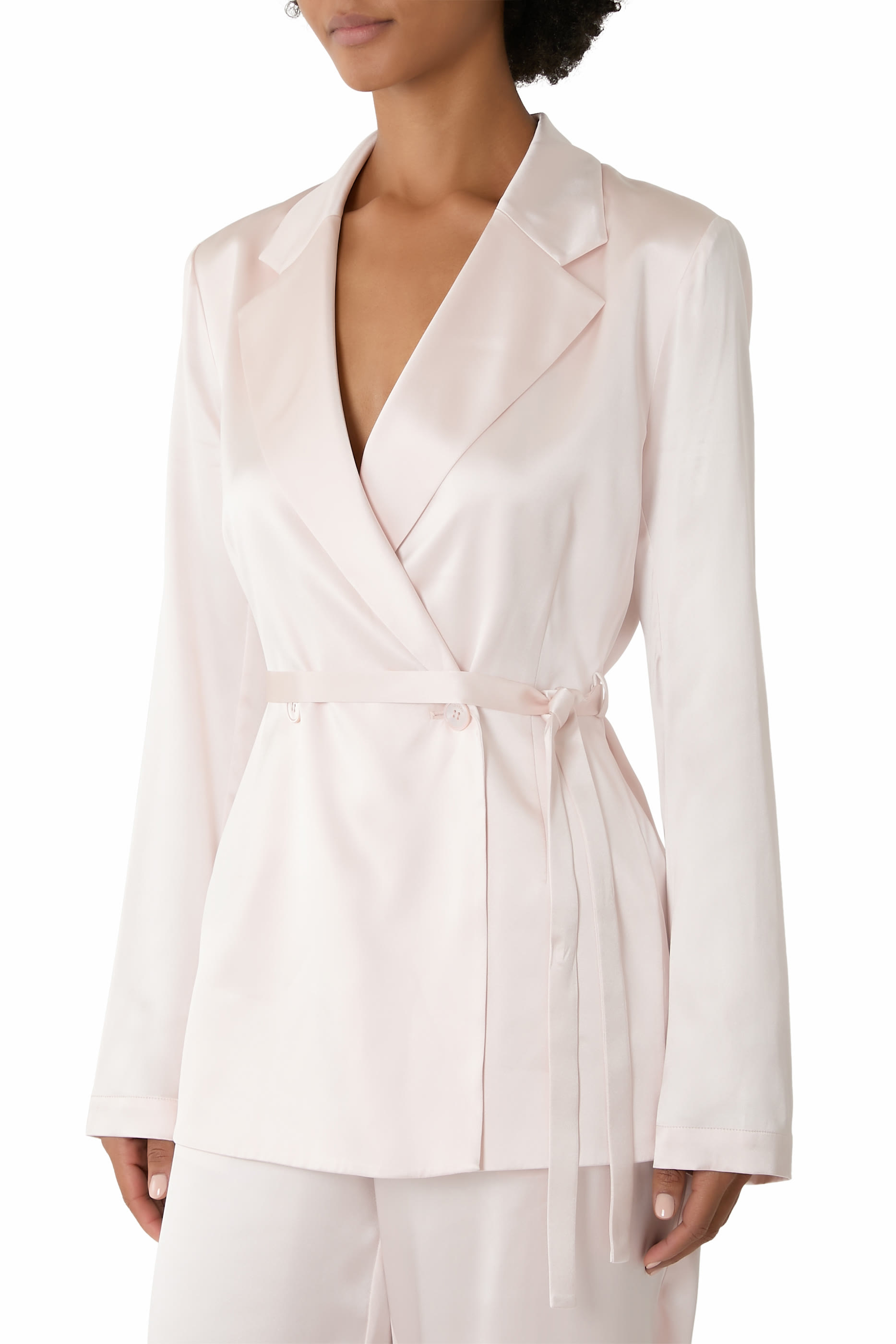 Joubert Silk Satin Jacket