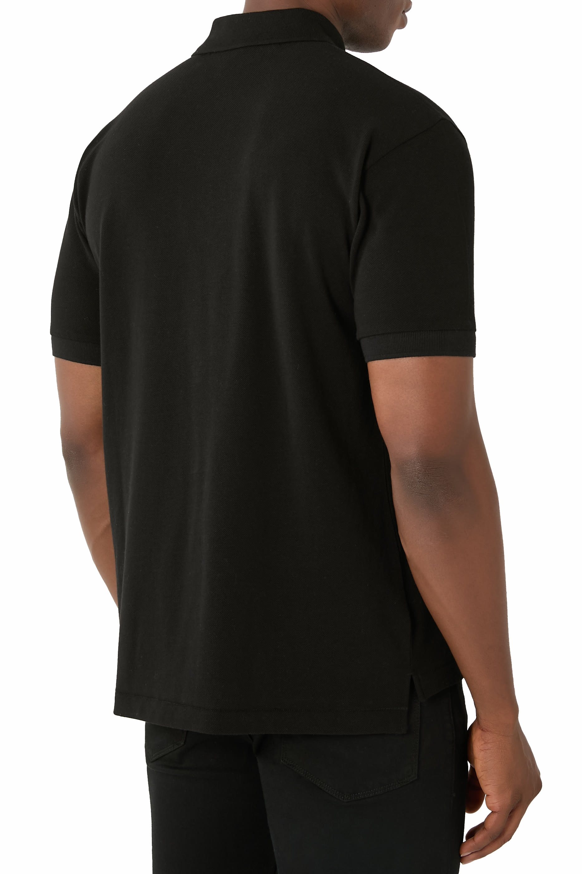 Black Emblem Polo T-shirt
