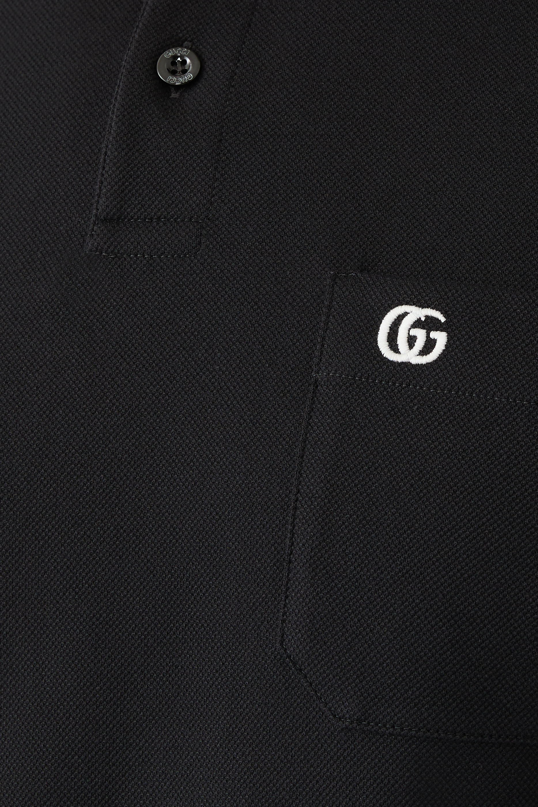 GG Cotton Piquet Polo Shirt