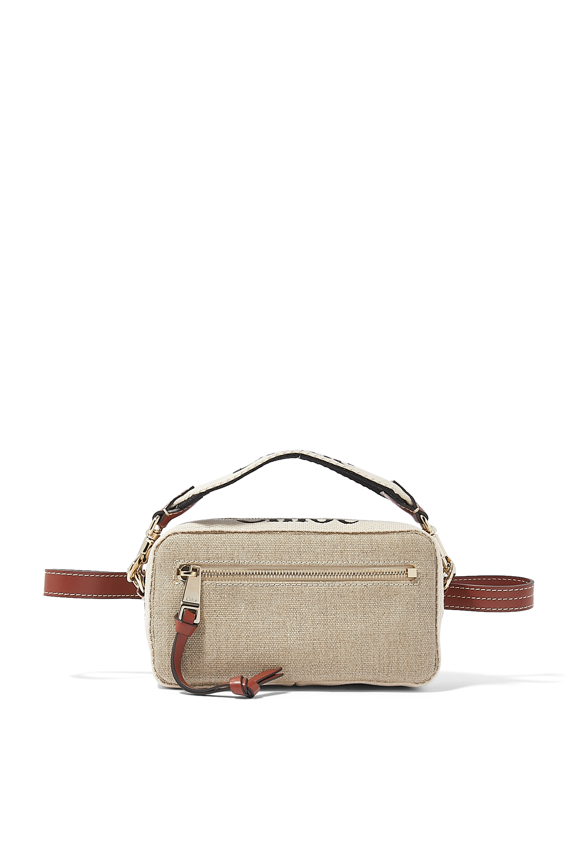 Chloe Woody Linen Belt Bag