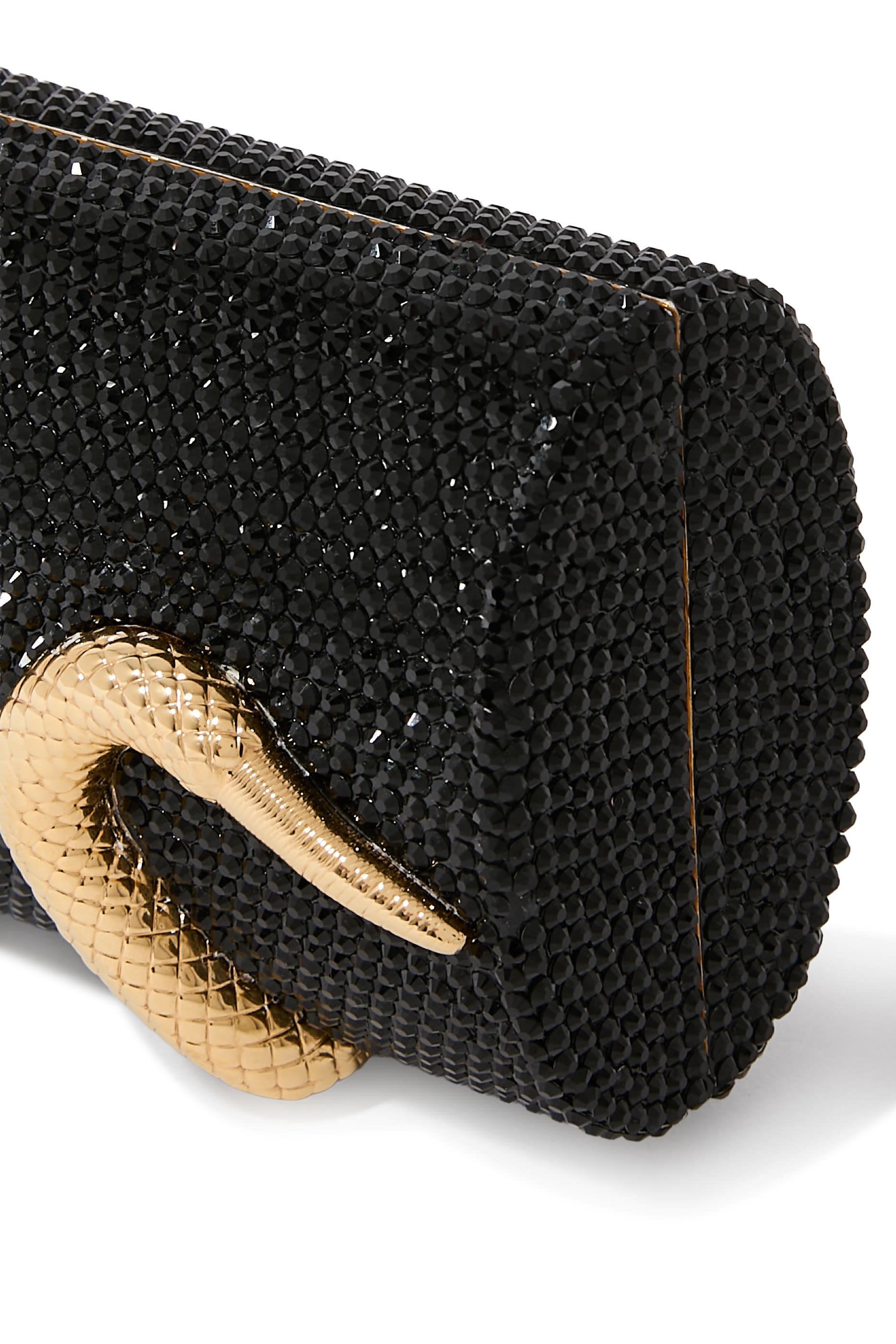  Spiral Snake Crystal Clutch 