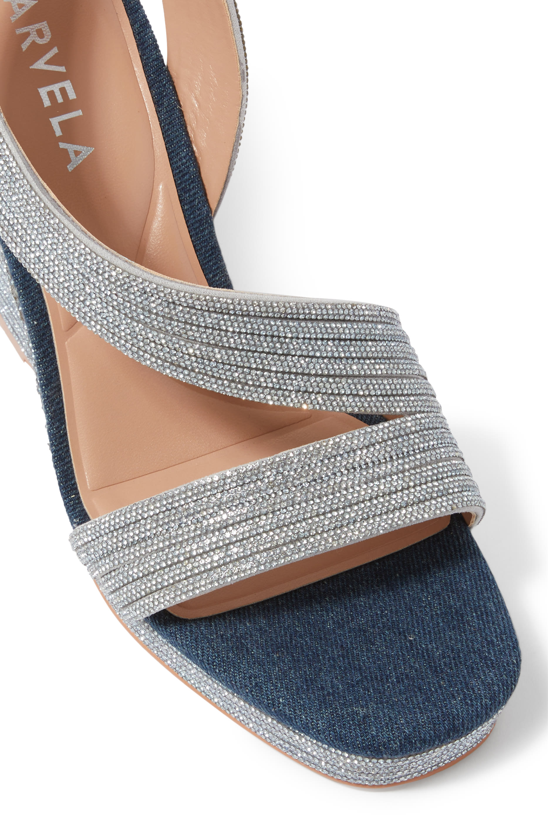 Carvela 110 Gala Wedge Jewel Sandals