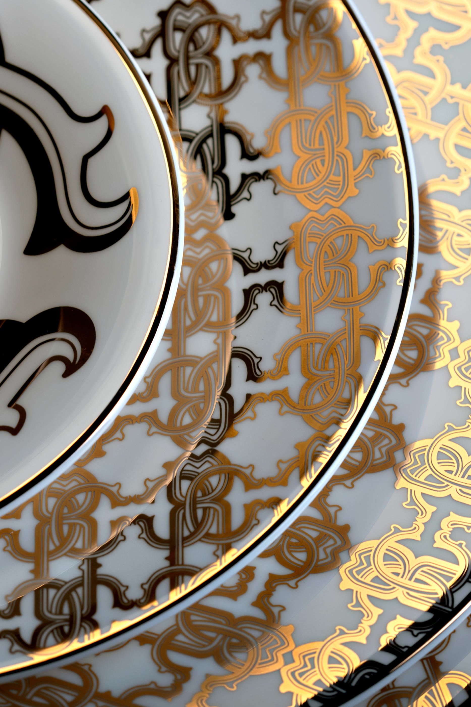 Monogram Gold Butter Plate