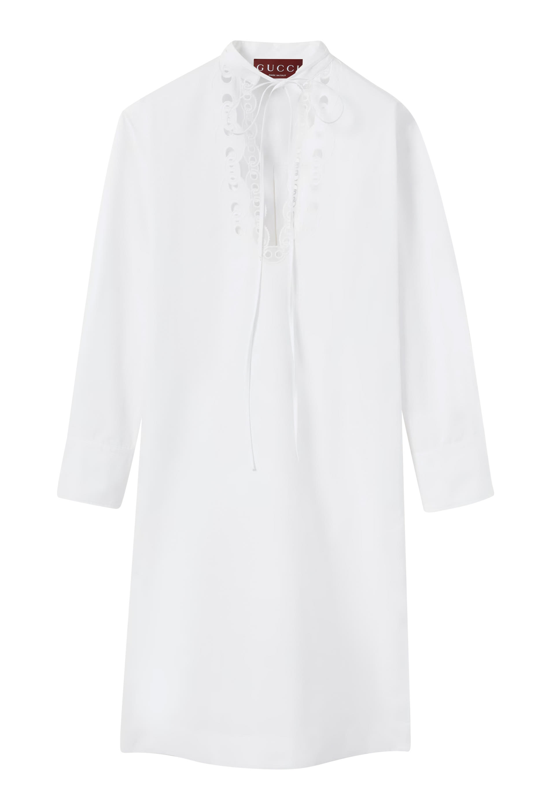 Cotton Poplin Shirt Dress