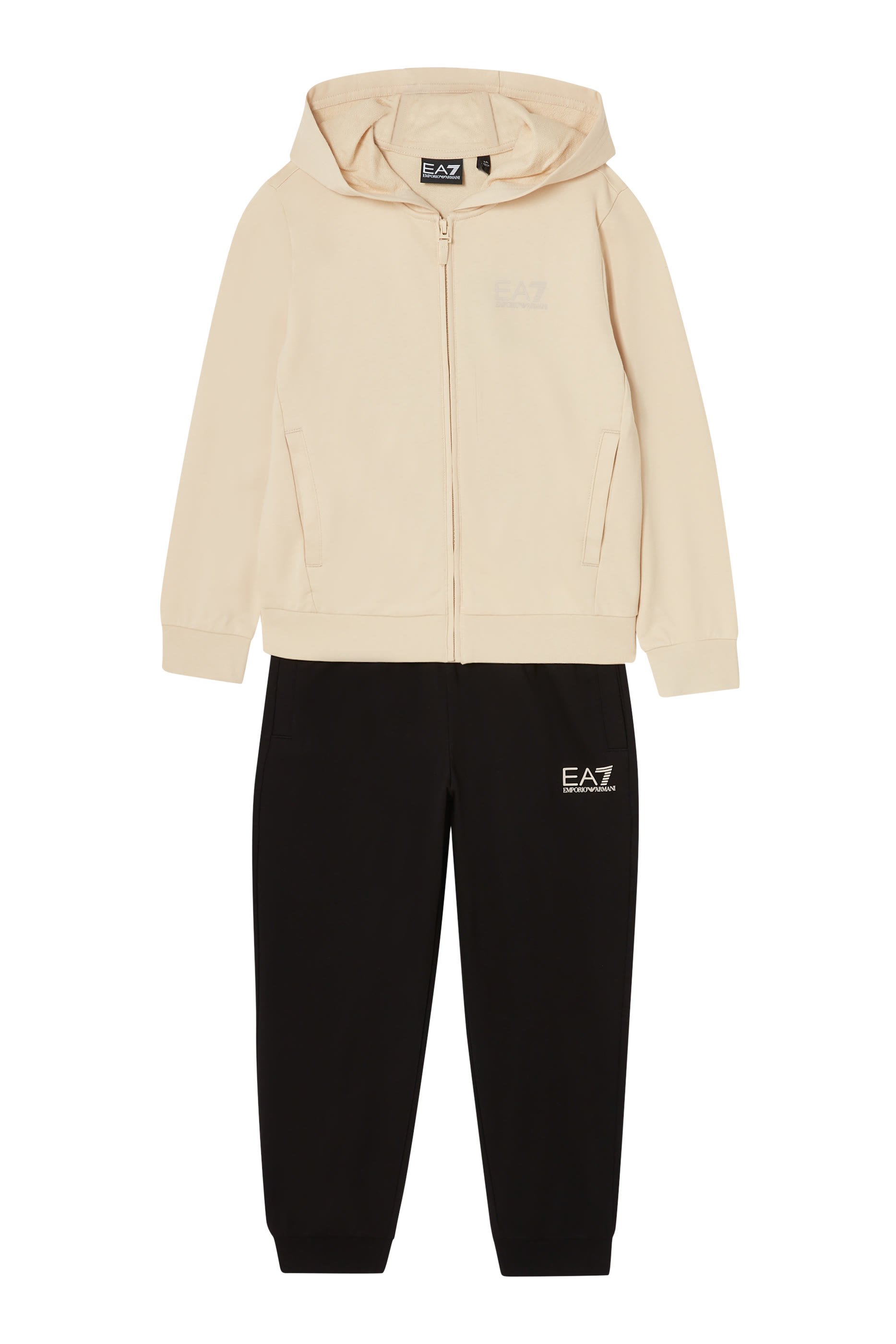 Kids EA7 Tracksuit Hoodie Set