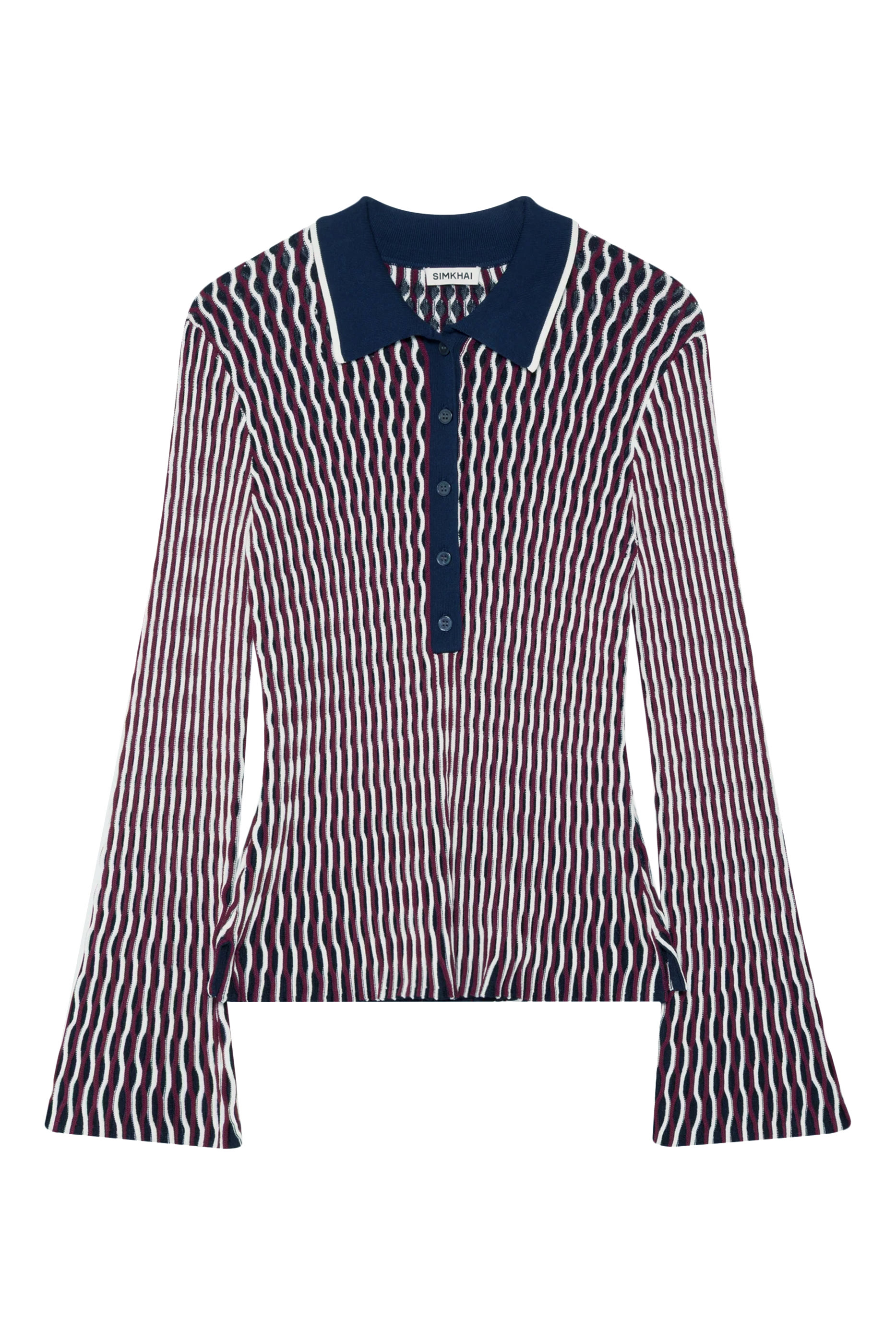 Colleen Knit Polo Top