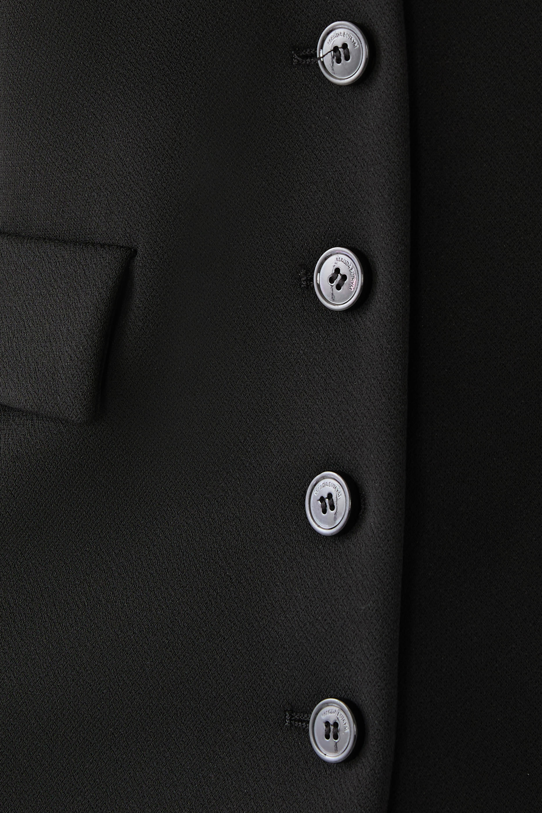 Fitted Single-Button Blazer 