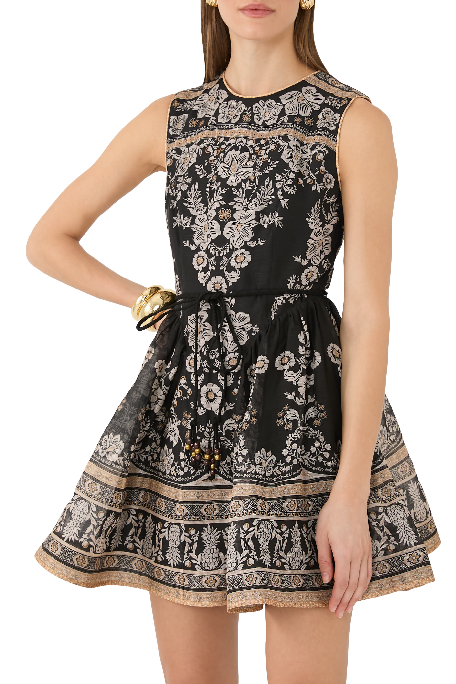 Balance Peplum Mini Dress