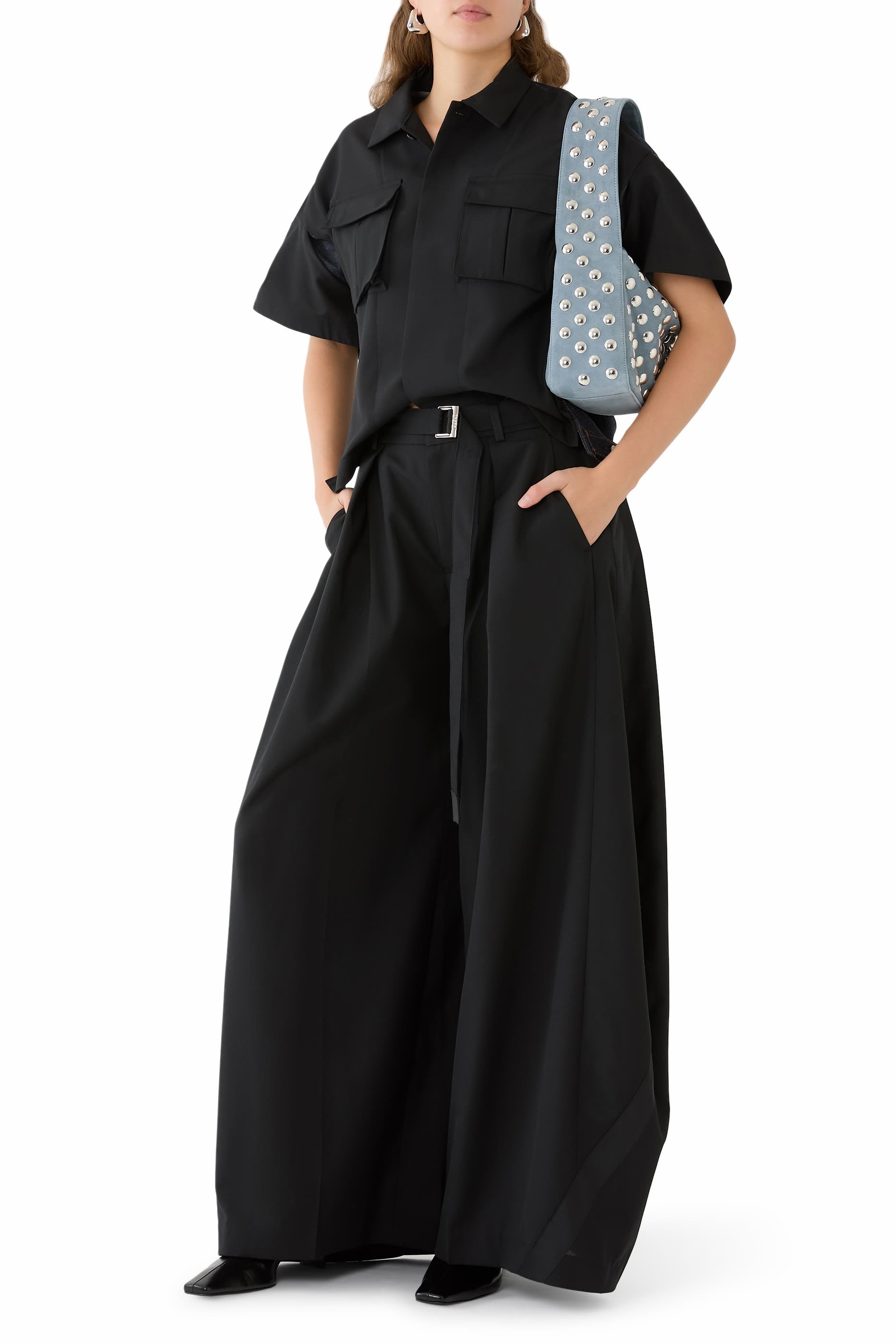 Suiting Wide-Leg Pants