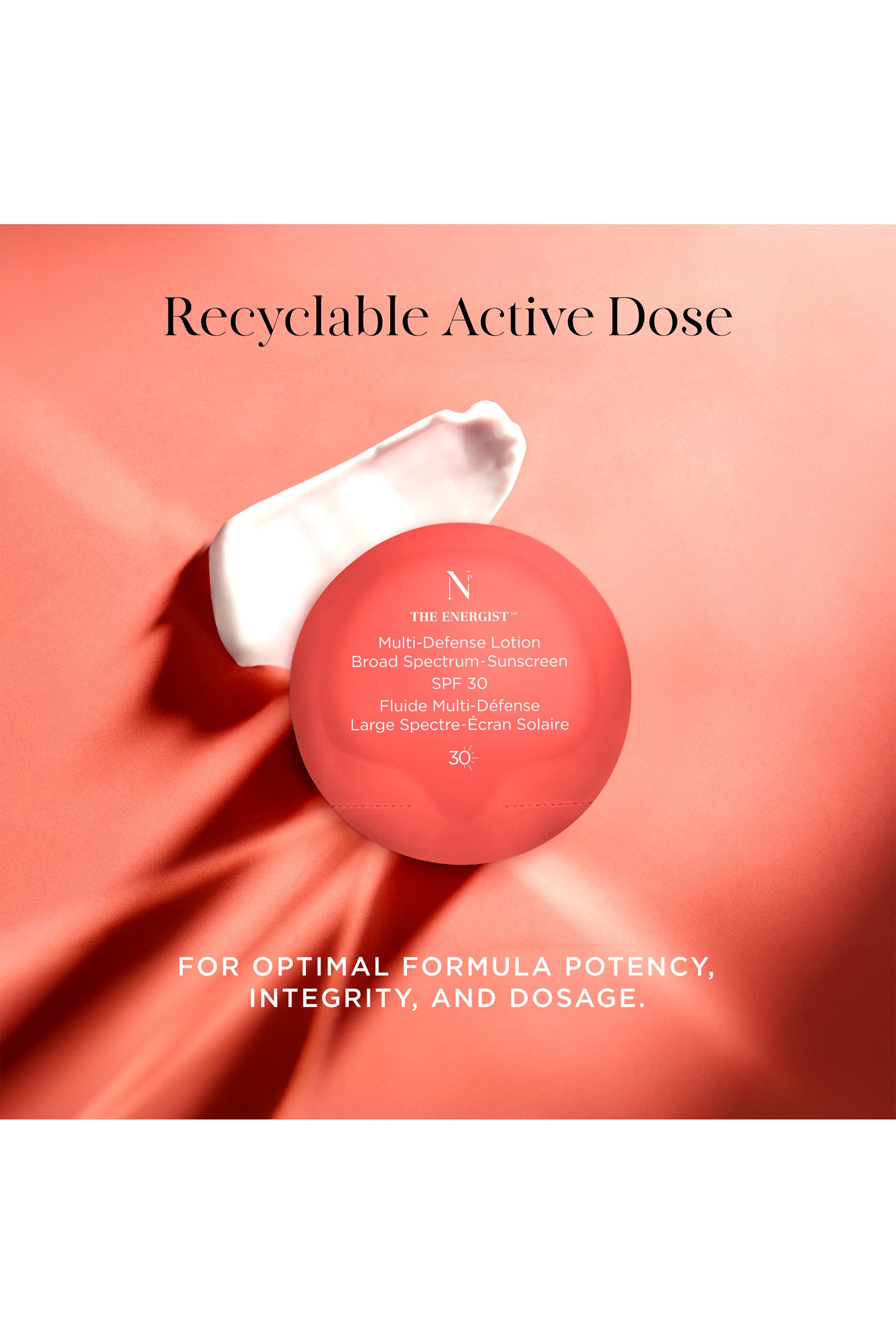 The Energist Multi-Defense Lotion SPF30 Refill