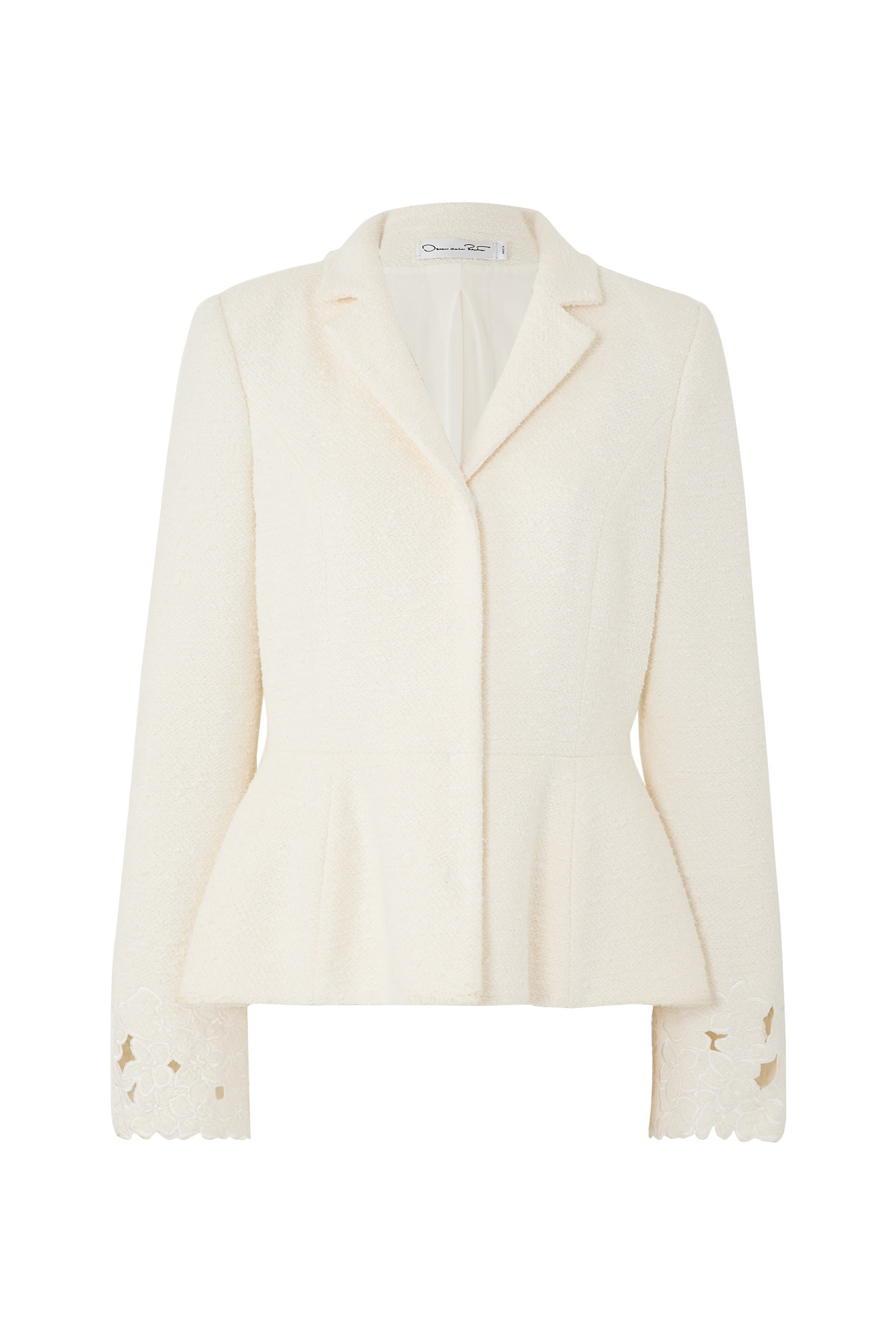 Long Sleeve Embroidered Suit Jacket