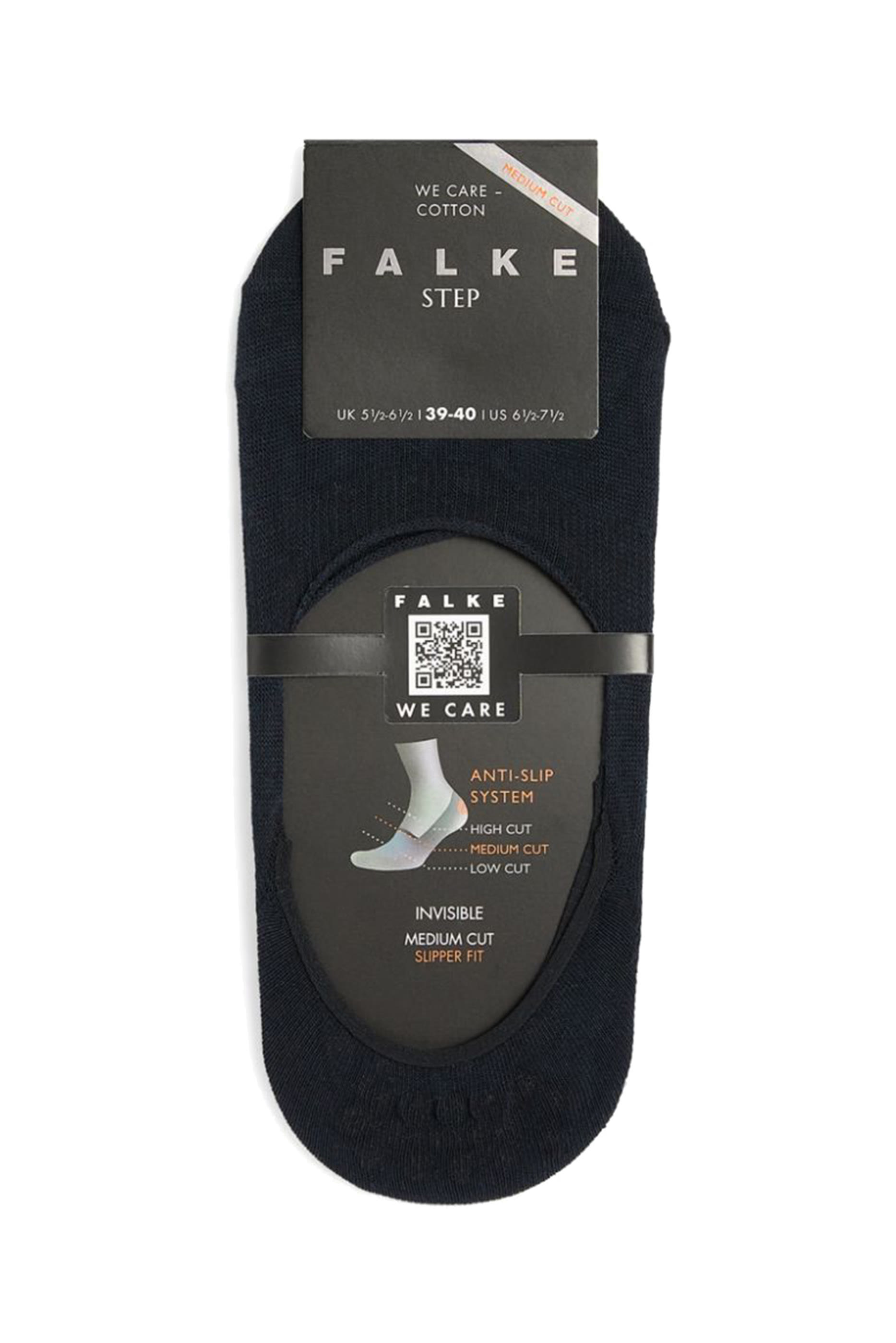 Step Medium Cut No Show Socks