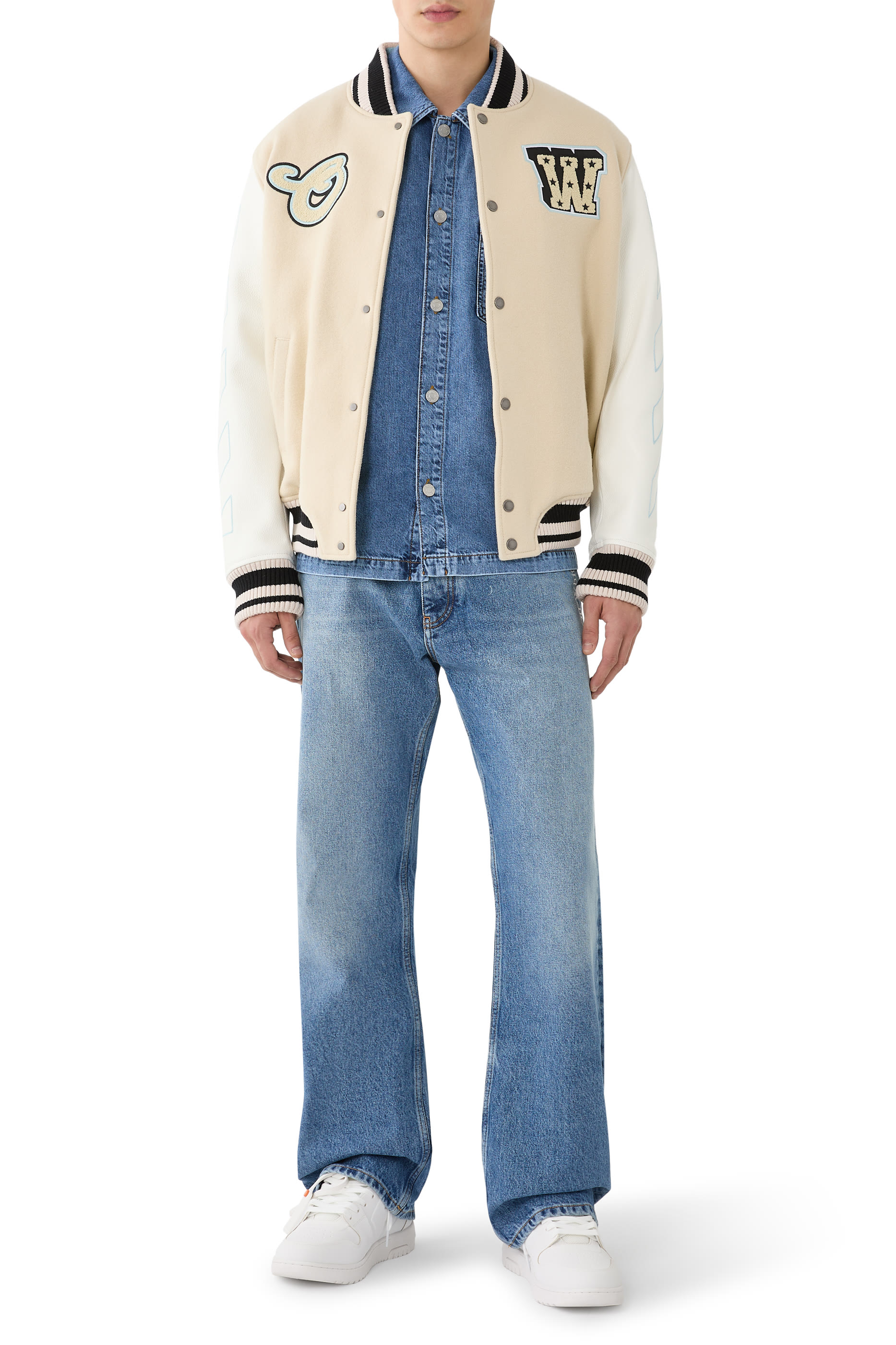 Star Logo Varsity Jacket