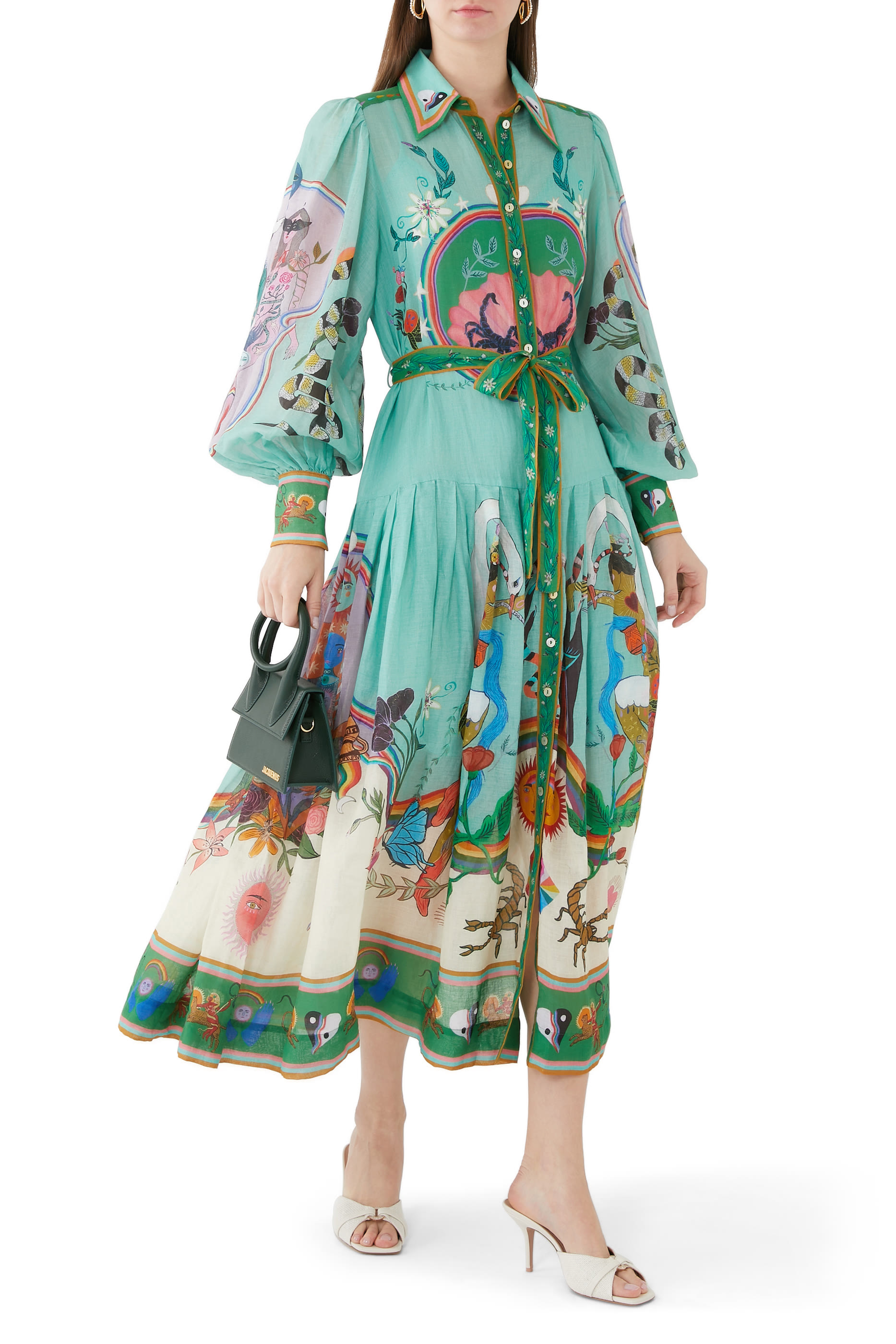 Evergreen Shirt Dress