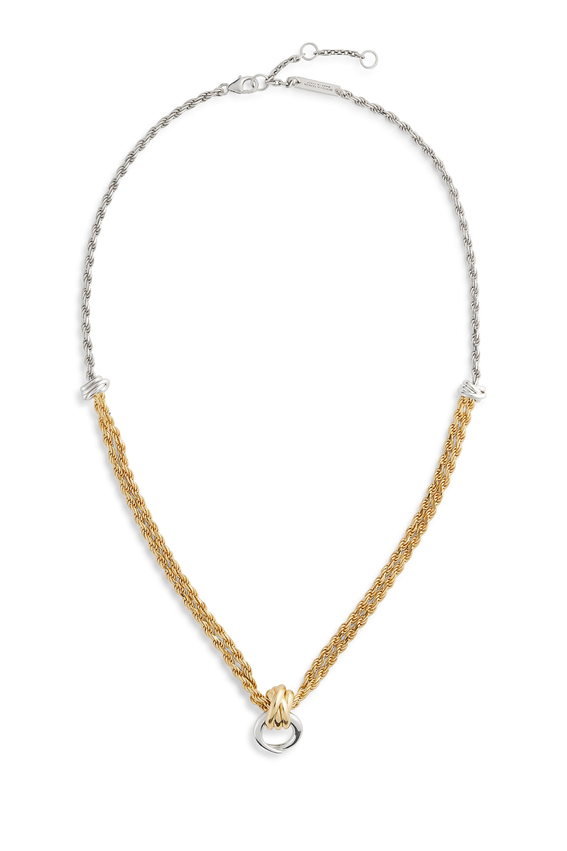 Knot Necklace,  18k Gold-Finish Sterling Silver