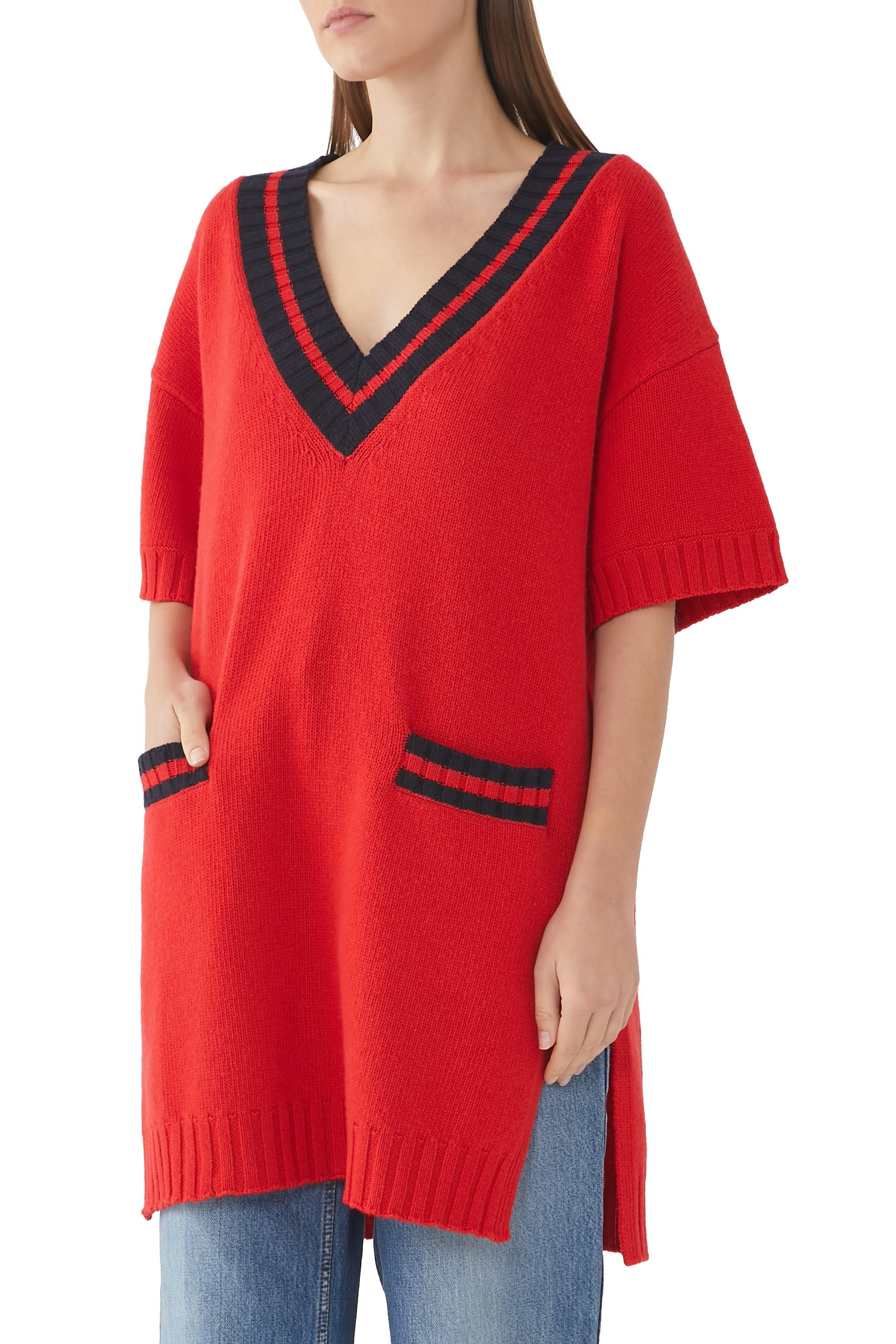 Interlocking G Wool Dress